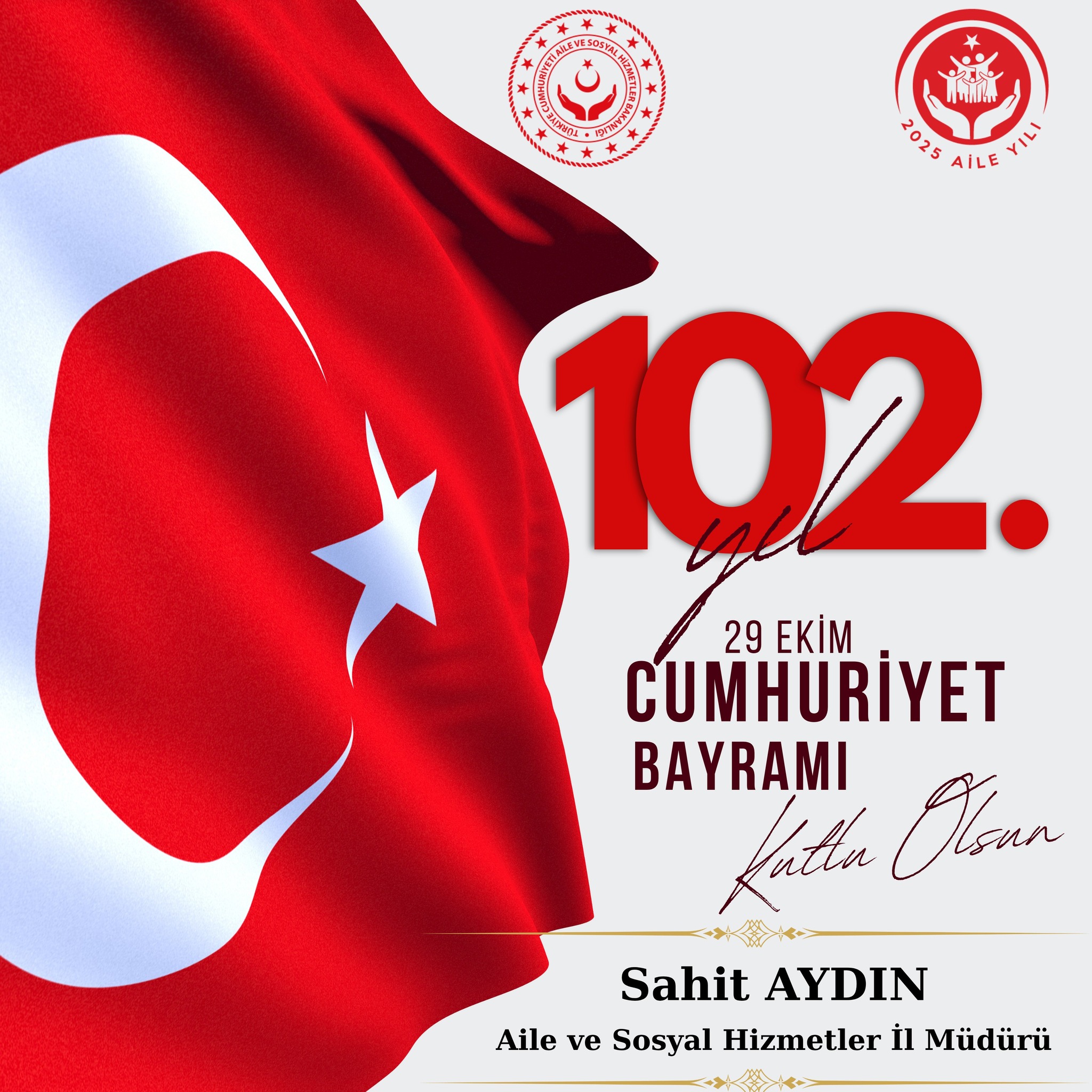 Cumhuriyetimizin 102. Yılını Büyük Bir Gurur ve Coşkuyla Kutluyoruz!