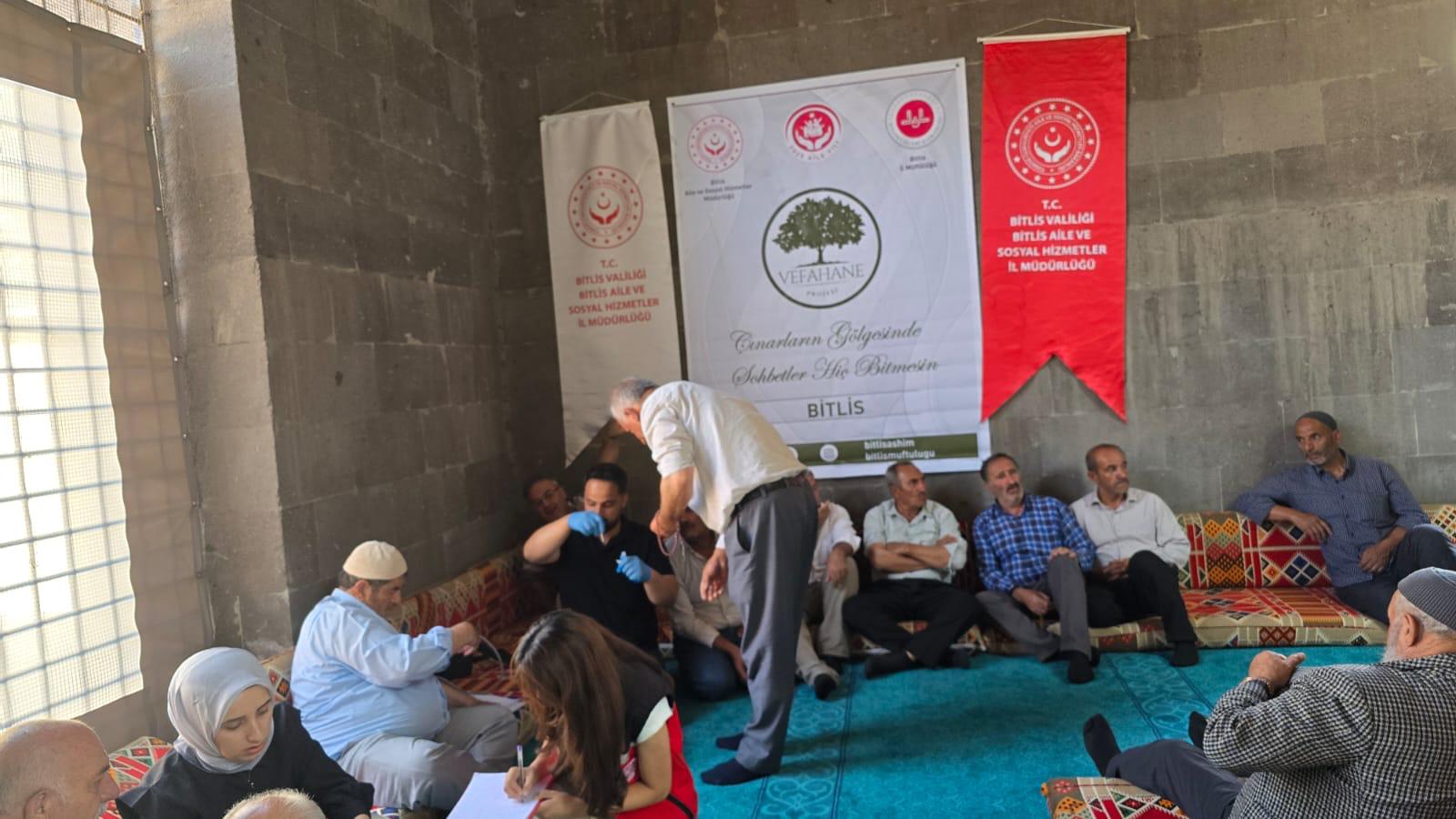 Vefahane Projesi Kapsamında Ulu Çınarlarımızla Buluşmalarımız Devam Ediyor