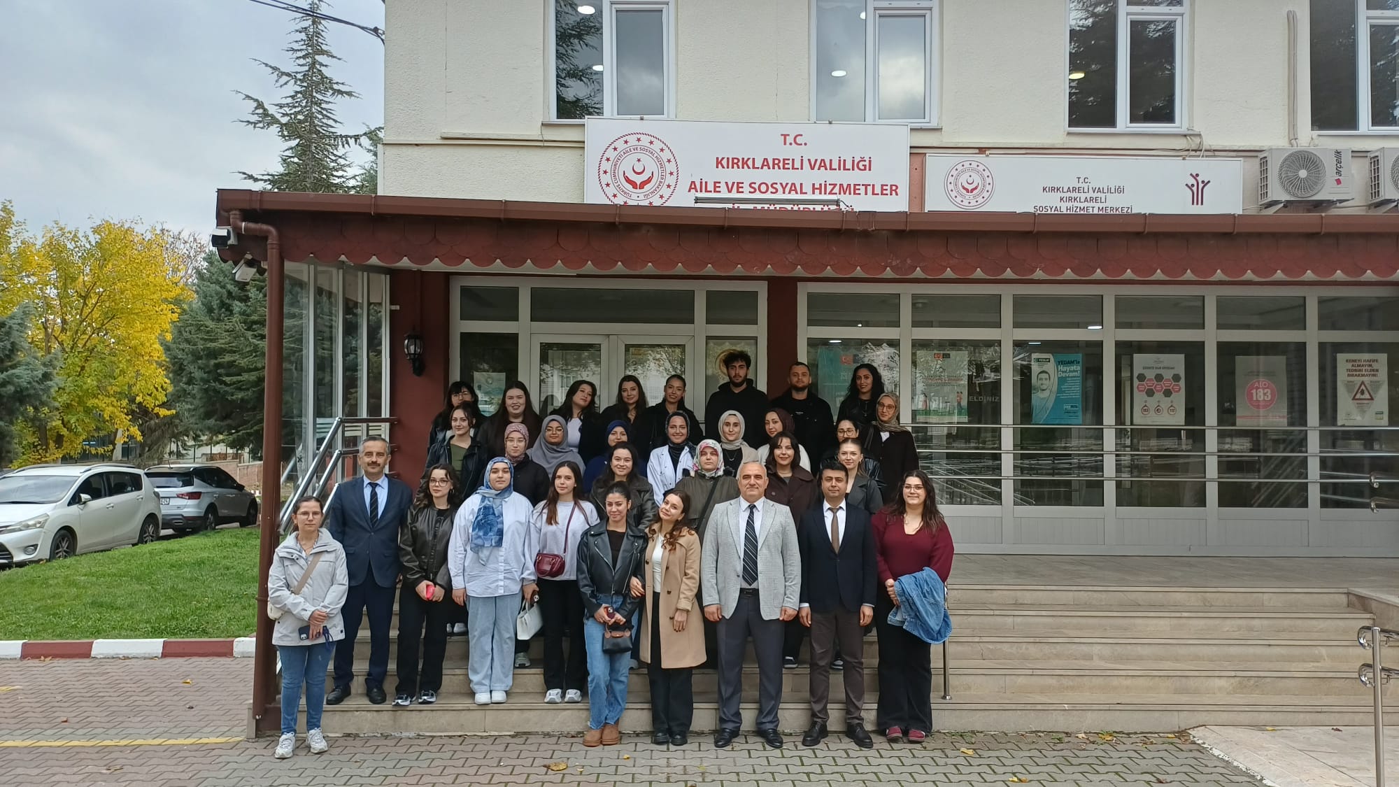 Kırklareli Üniversitesi Sağlık Bilimleri Fakültesi Sosyal Hizmet Bölümü Öğrencileri Müdürlüğümüze Ziyaret Gerçekleştirdi