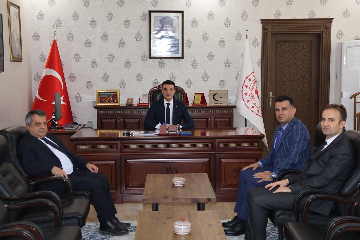 Horasan Kaymakamı Ziyareti ve Kurumlararası İstişare