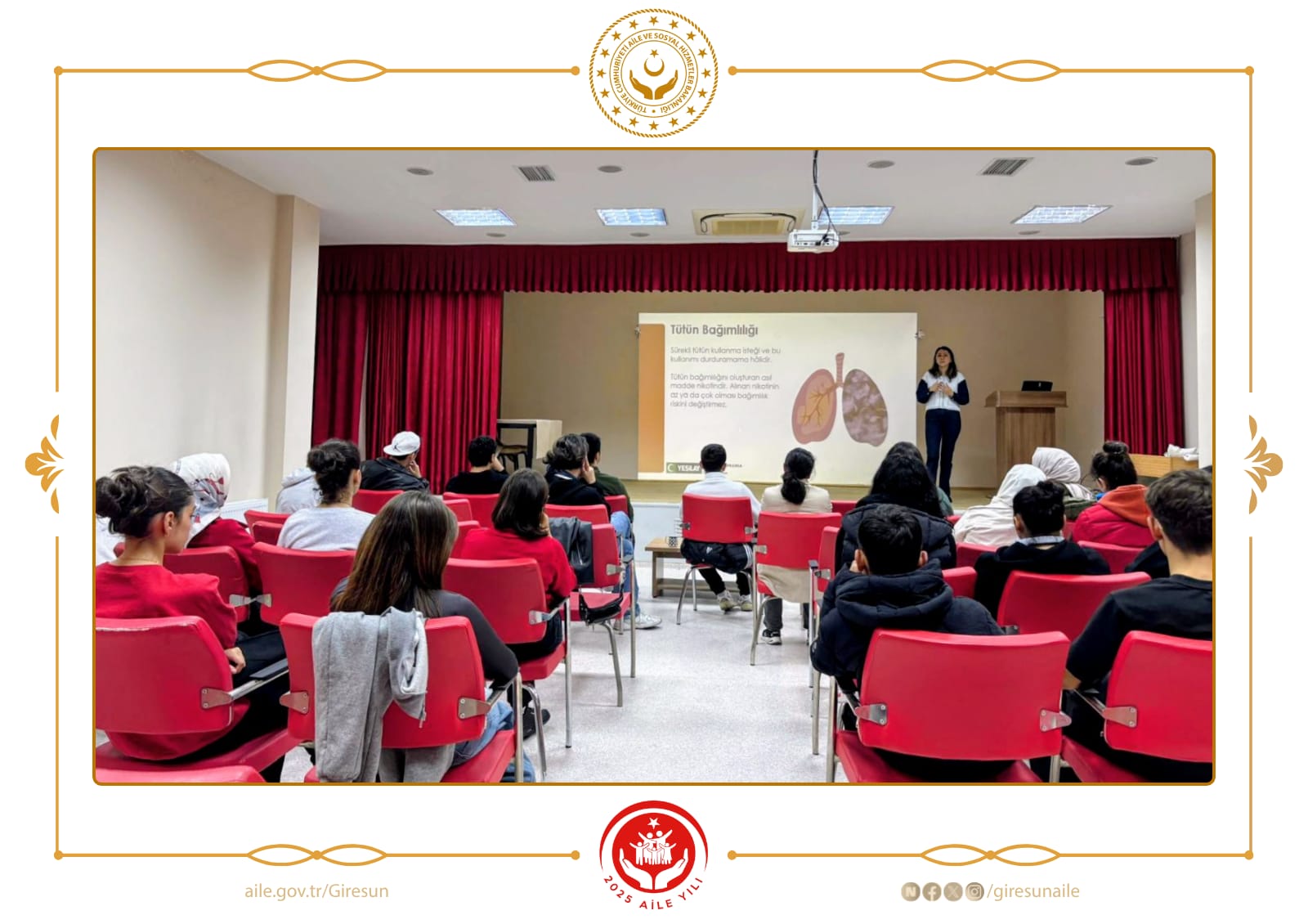 Bağımlılıkla Mücadele Eğitimi Verildi