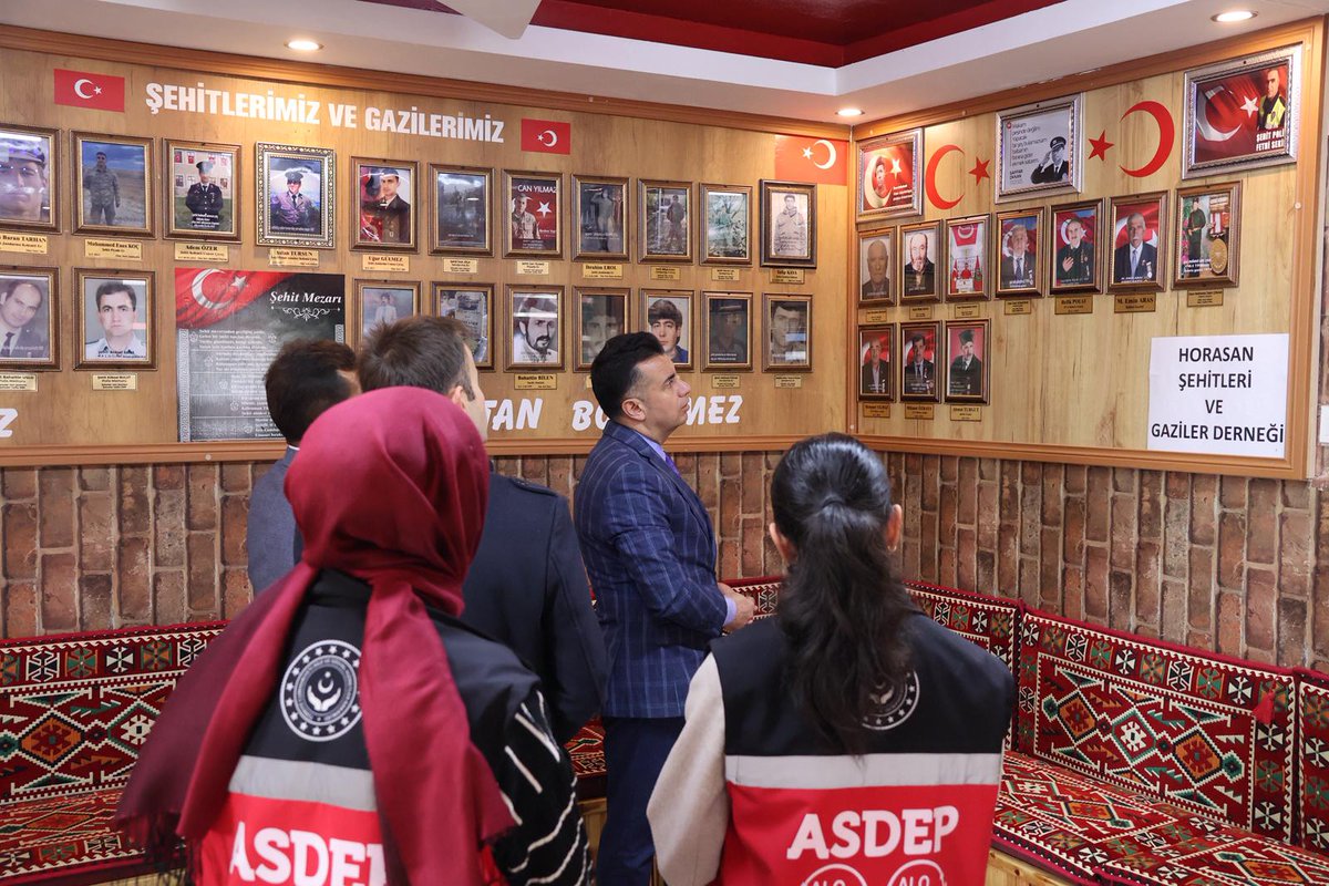 Horasan Şehitleri ve Gazileri Derneği Ziyareti