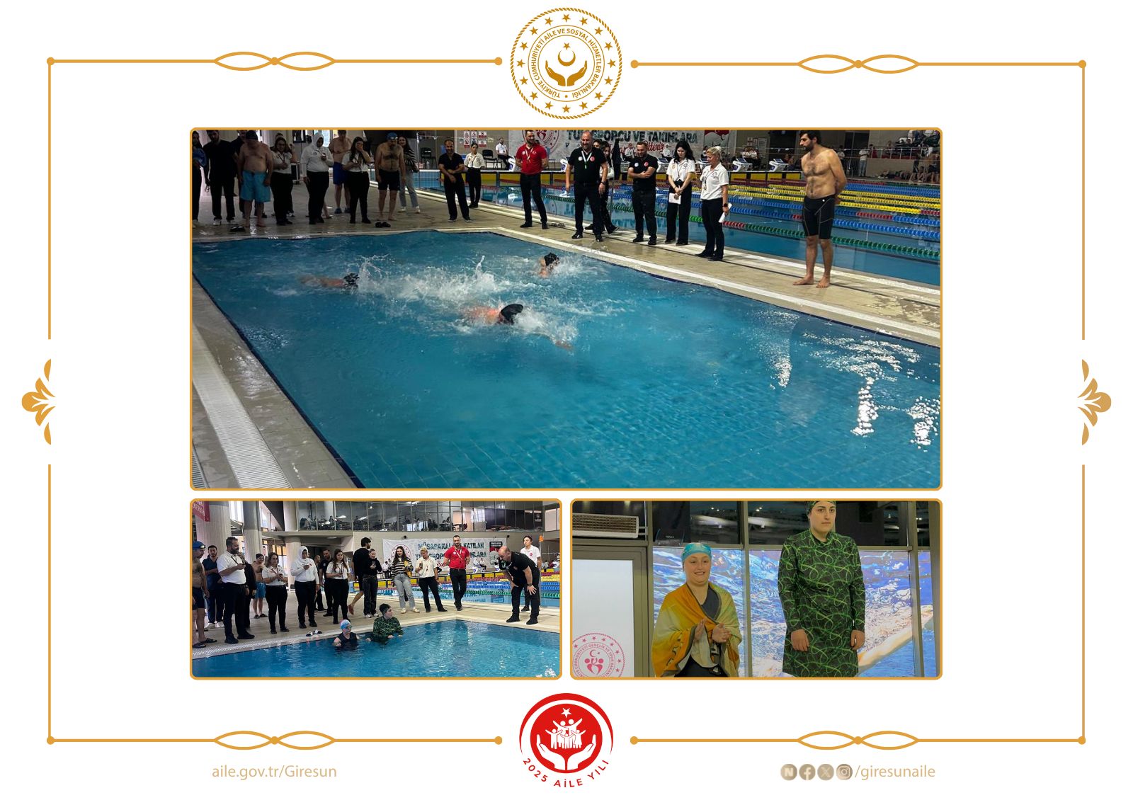 Dünya Engelliler Günü İçin Özel Yüzme Turnuvası Düzenlendi