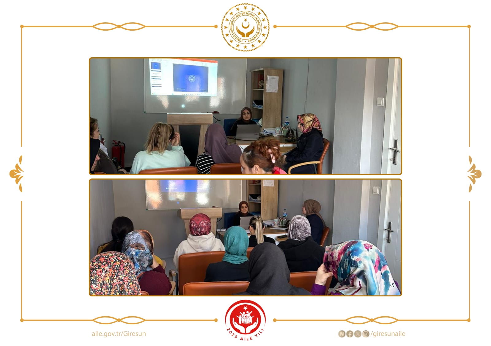 Bulancak ADEM’de Koruyucu Aile Bilgilendirme Faaliyeti Düzenlendi