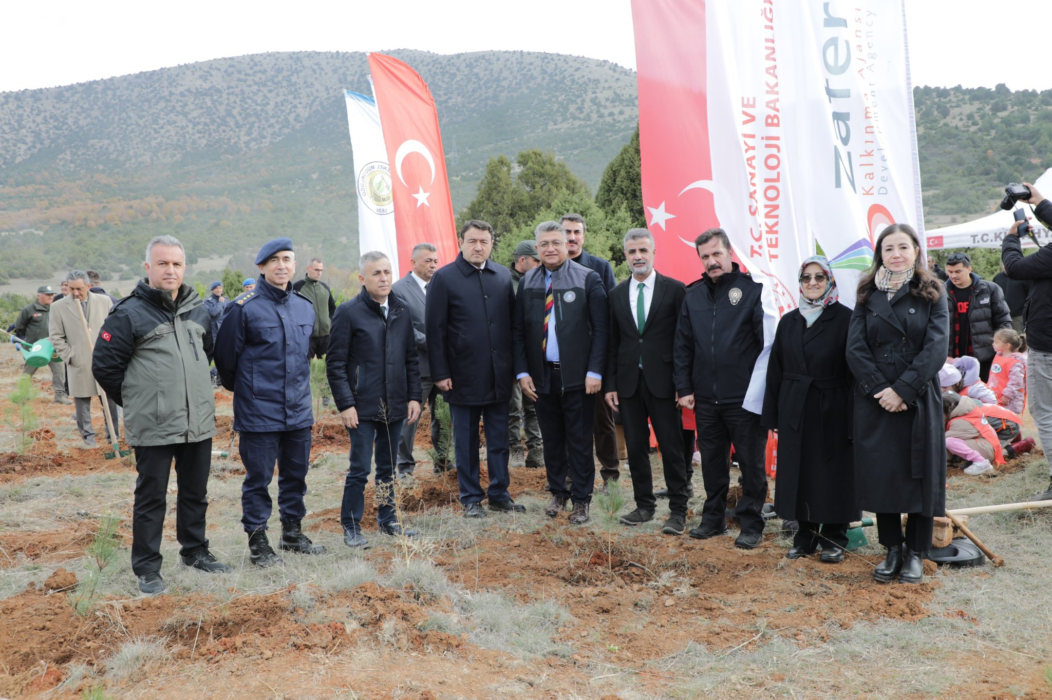 “Zafer Kalkınma Ajansı Hatıra Ormanı” Fidan Dikim Töreni Gerçekleştirildi