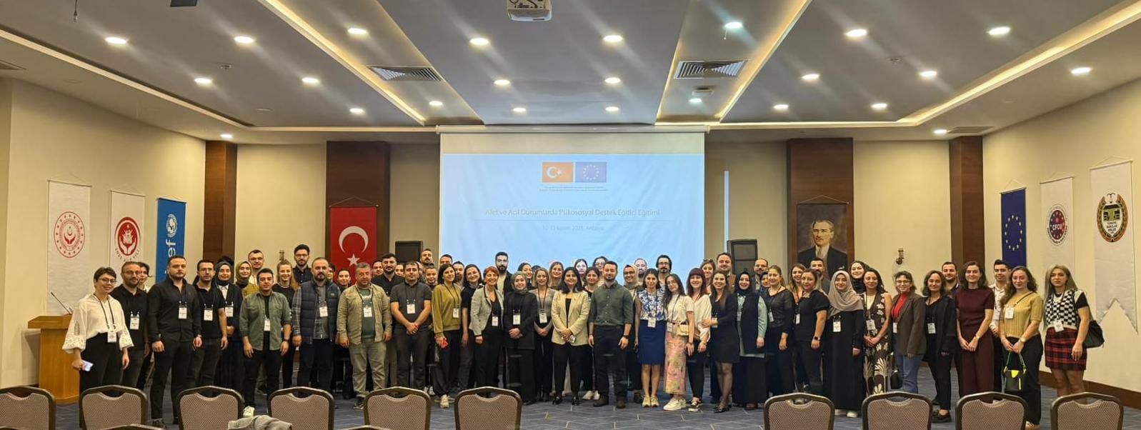 Afet ve Acil Durumlarda Psikososyal Destek Eğitici Eğitimi Antalya’da Gerçekleştirildi