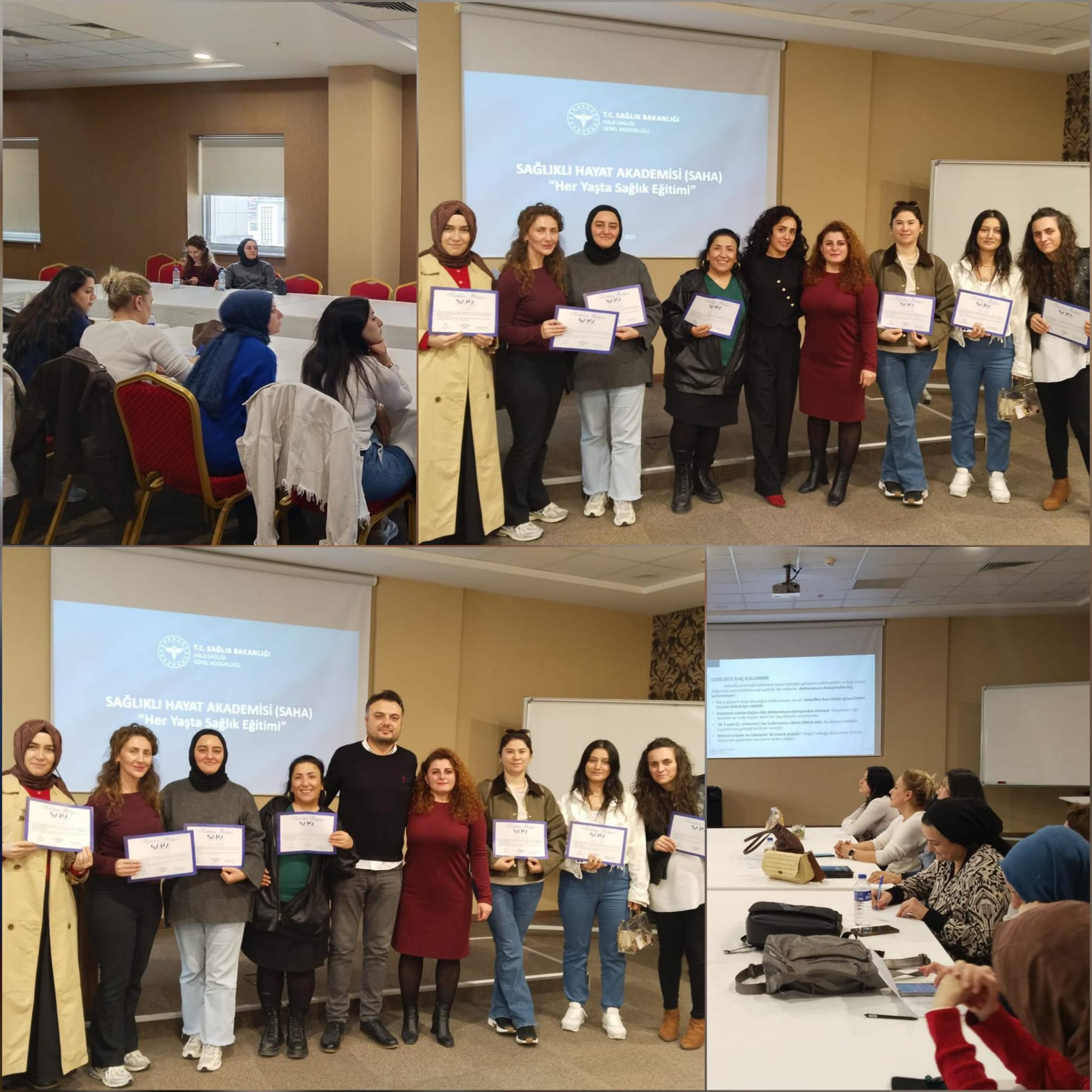 Sağlıklı Hayat Akademisi'nin İkinci Durağı: Çocuk Evleri Koordinasyon Merkezi Personeline Eğitim