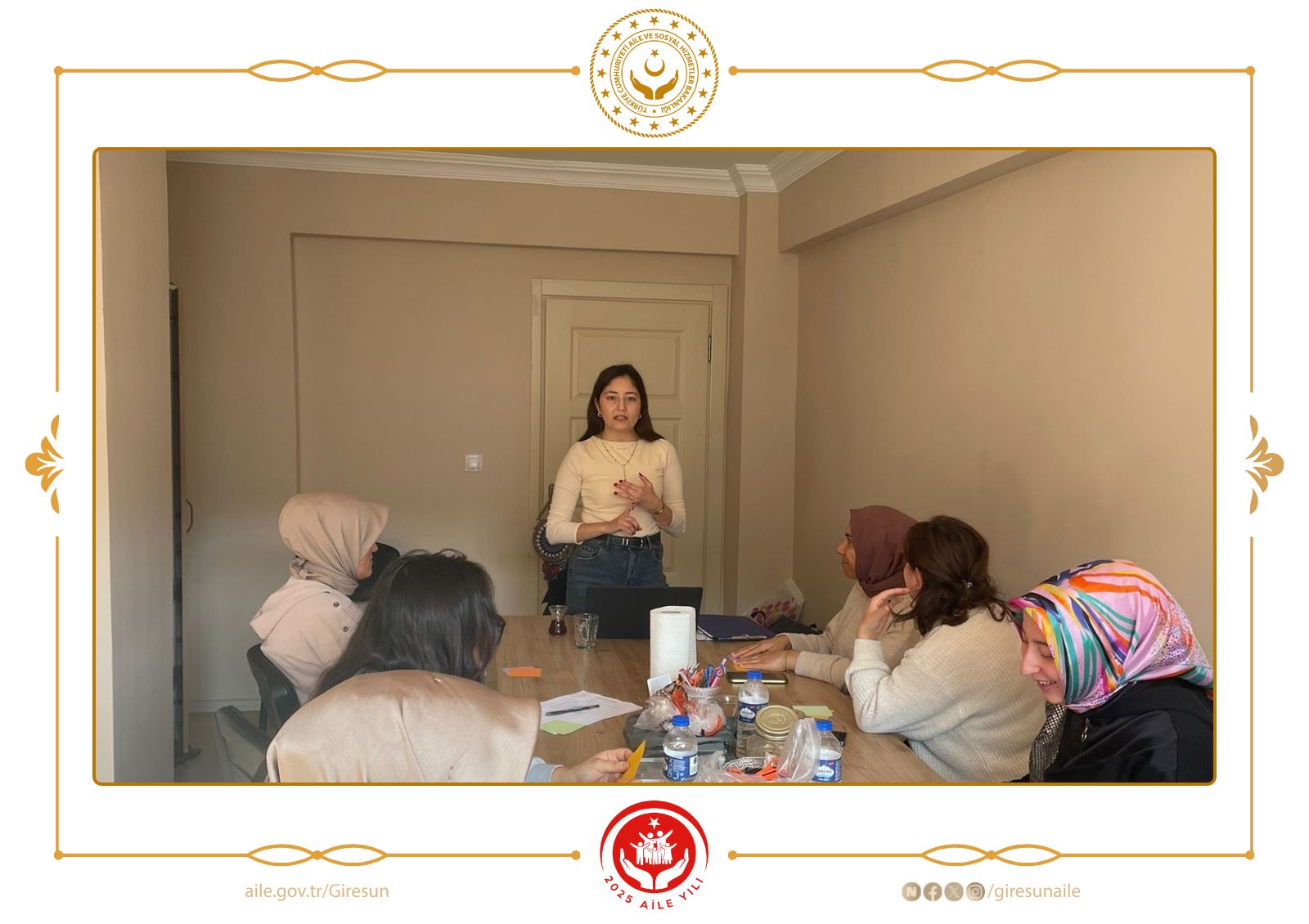 Adem Hizmeti Alan Kadınlara “Aile İçi İletişim” Eğitimi Verildi