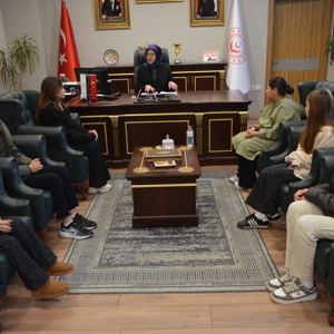 Çocuk Hakları İl Komitesi İl Müdürümüz Kıymet Boztaş'ı Ziyaret Etti - fotoğraf 1