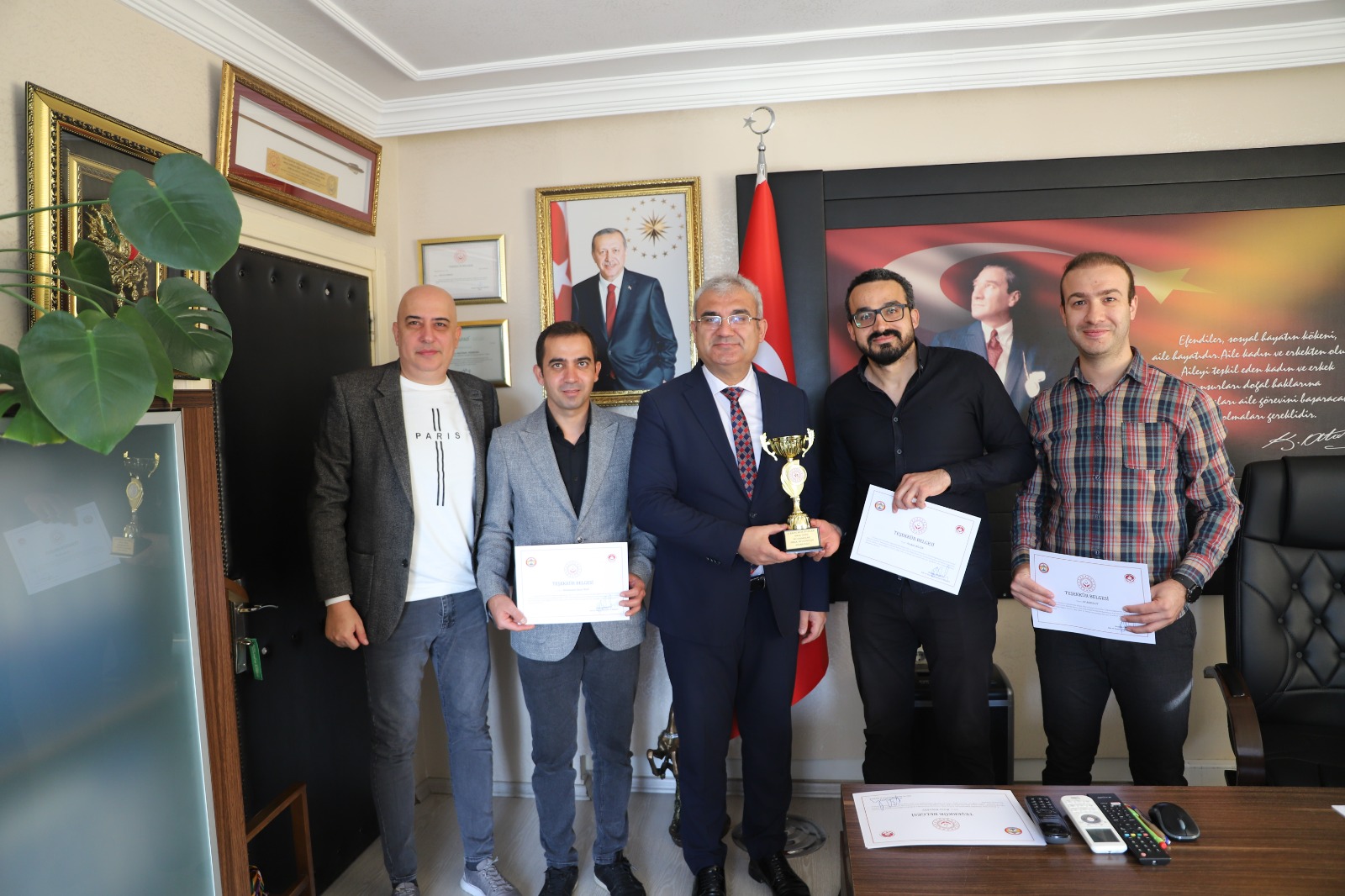 ERKEK MASA TENİSİ TAKIMIMIZ BÖLGE FİNALLERİNDE!