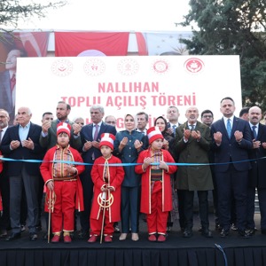 Bakanımız Göktaş, Nallıhan'da toplu açılış töreninde konuştu - fotoğraf 1