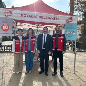 “25 Kasım’da Kadına Yönelik Şiddetle Mücadele İçin Boyabat’ta Farkındalık Çalışması” - fotoğraf 8
