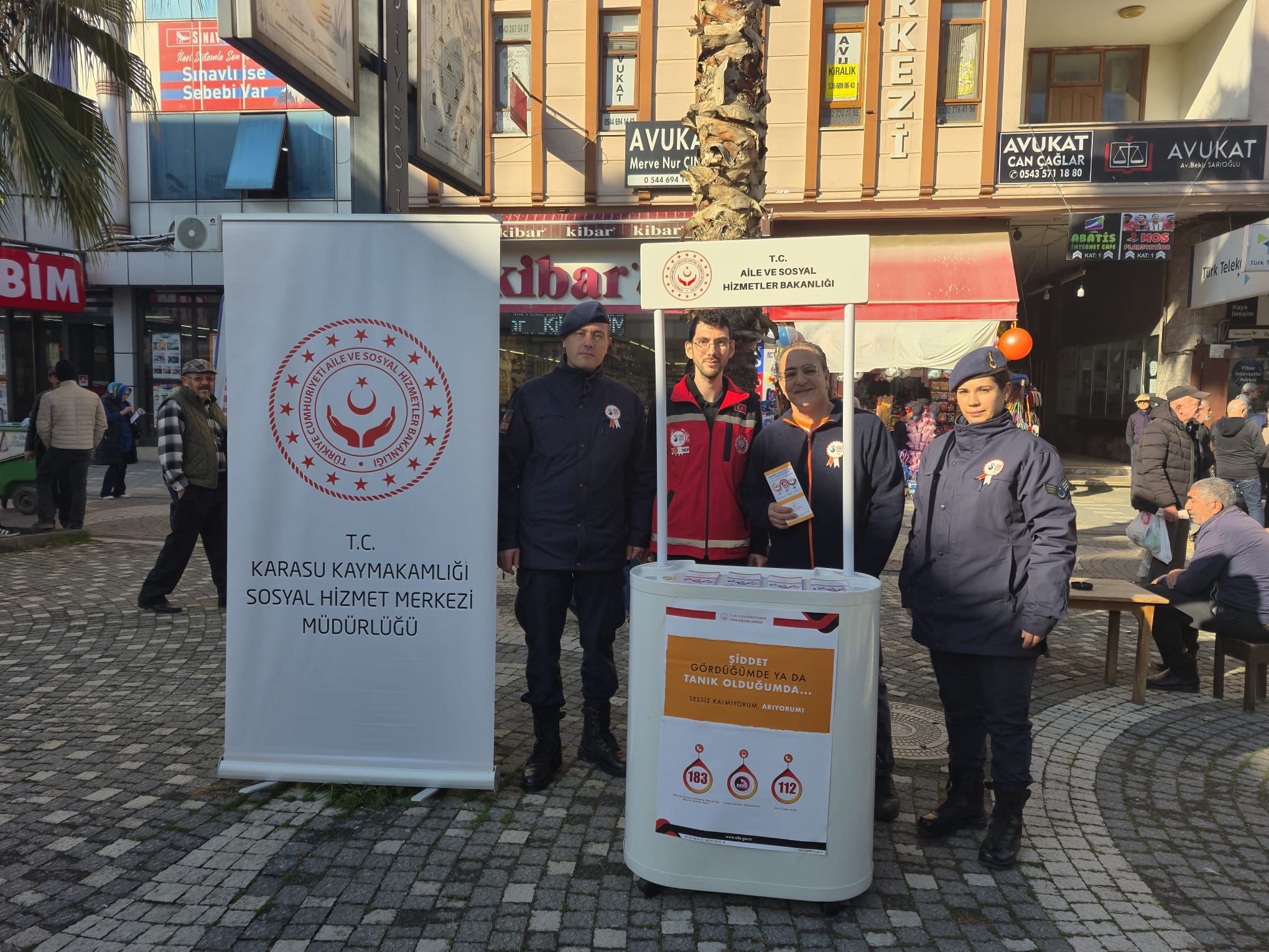 Karasu Sosyal Hizmet Merkezimizden 25 Kasım Kadına Yönelik Şiddete Karşı Mücadele Günü Kapsamında Farkındalık Çalışmaları