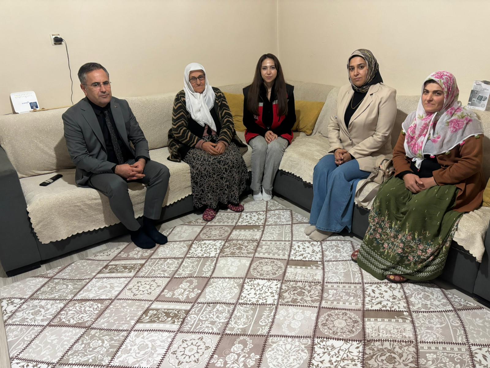 Şehidimiz  Haburi Şimşek’in ailesine vefa ziyareti