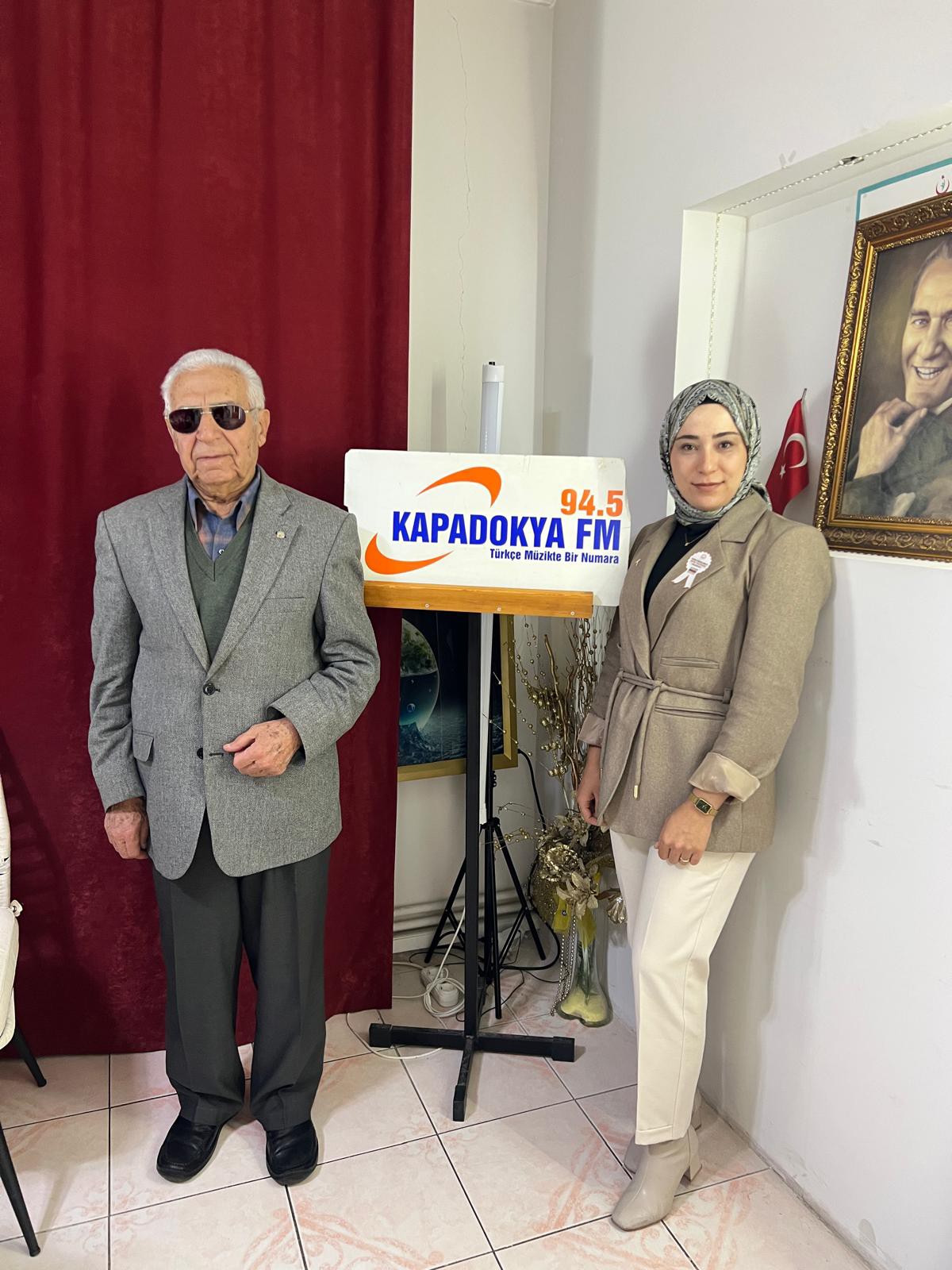 25 Kasım Kadına Yönelik Şiddete Karşı Uluslararası Mücadele Günü Kapsamında Kapadokya FM’in Görmeyen Gözler Programına Konuk Olduk