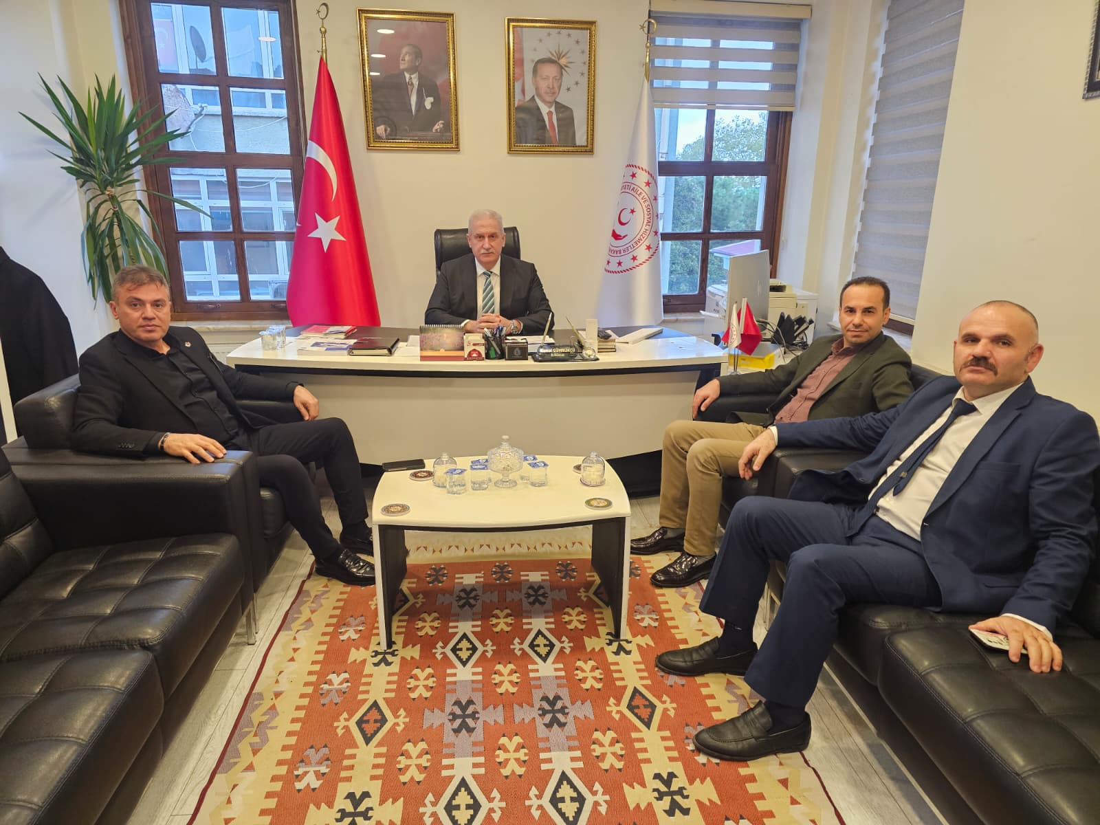 Memur-Sen Samsun Şube Başkanı Hamdi Yıldız’dan İl Müdürlüğümüze Ziyaret