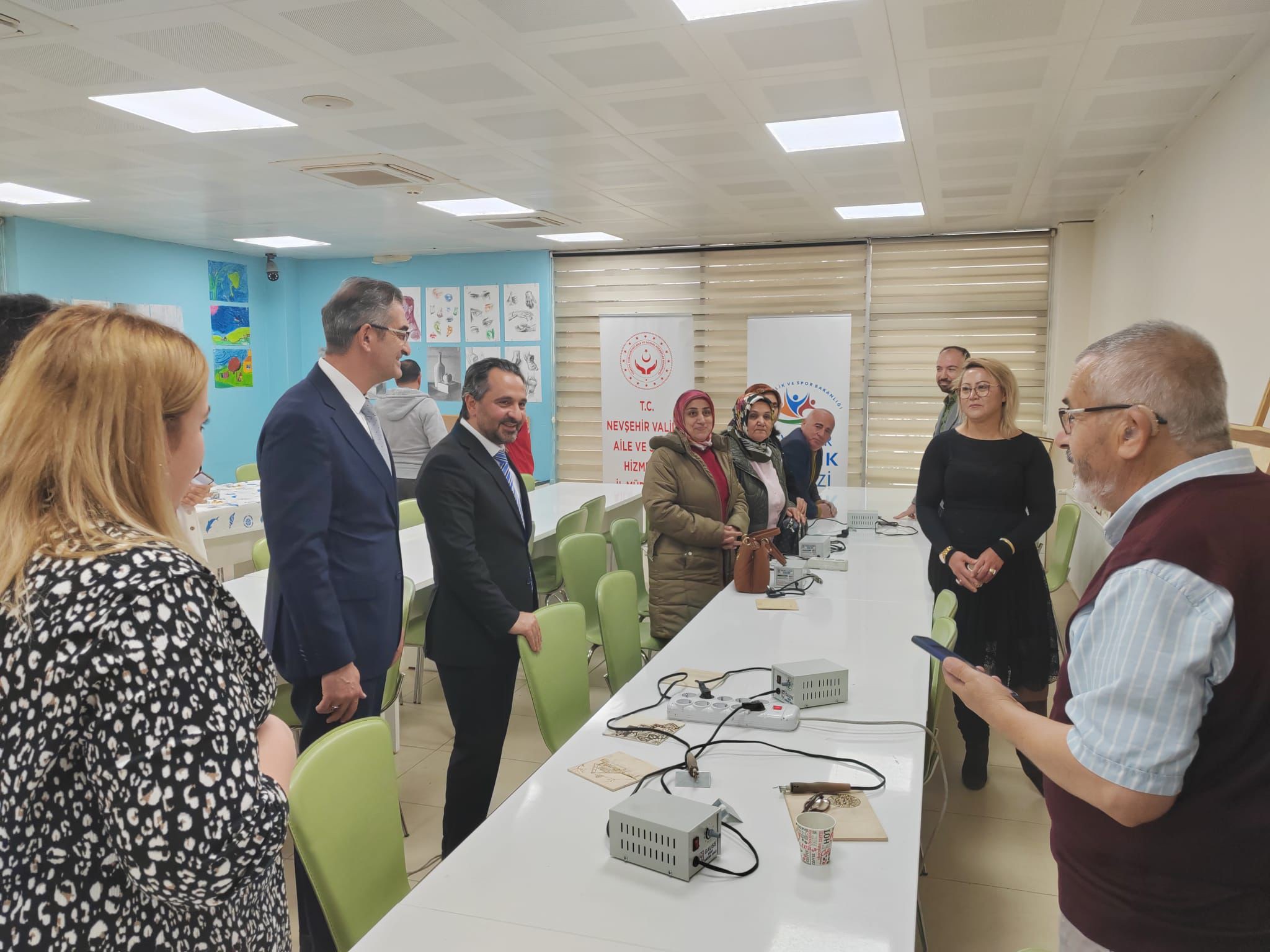 Şehit ve Gazi yakınlarımızın katkılarıyla "Sanata Teşvik ve Sanatla Yaşam Programı" Kapsamında Faaliyet Düzenlendi