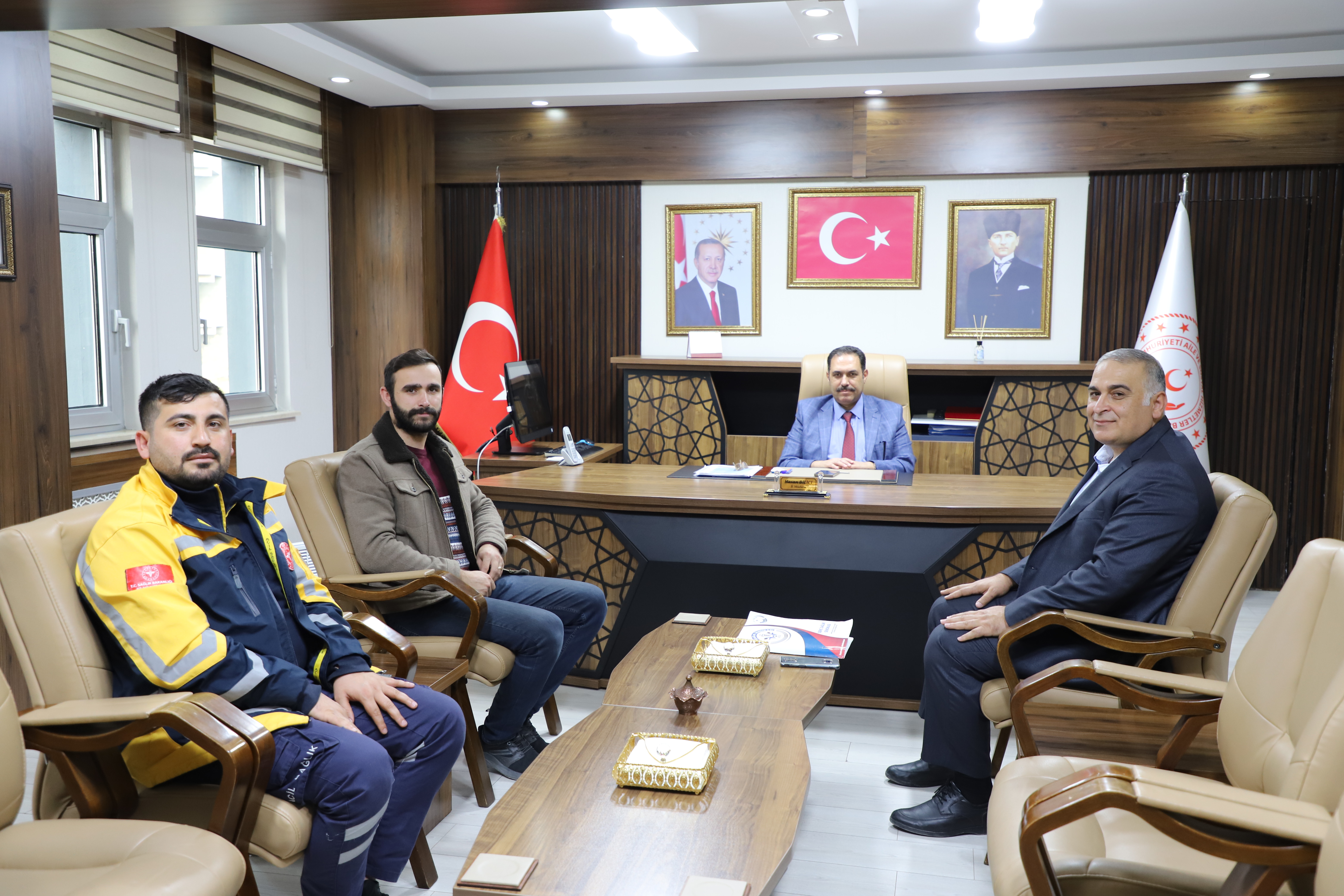 Genç Sağlık Sendikasında Müdürlüğümüze Ziyaret