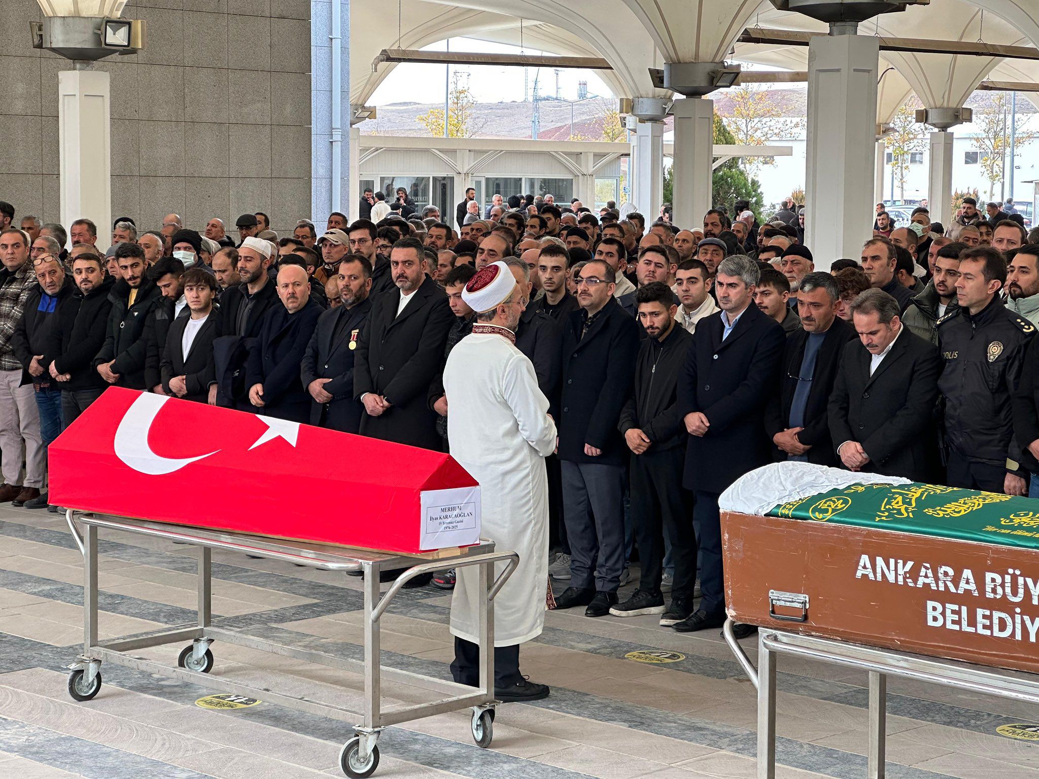 15 Temmuz Gazimiz İlyas Karacaoğlan Ankara’da Son Yolculuğuna Uğurlandı