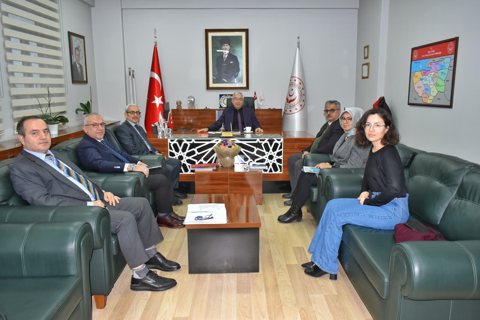 İl Müdürümüz Faruk Uysal Başkanlığında Kurumsal Değerlendirme Toplantısı