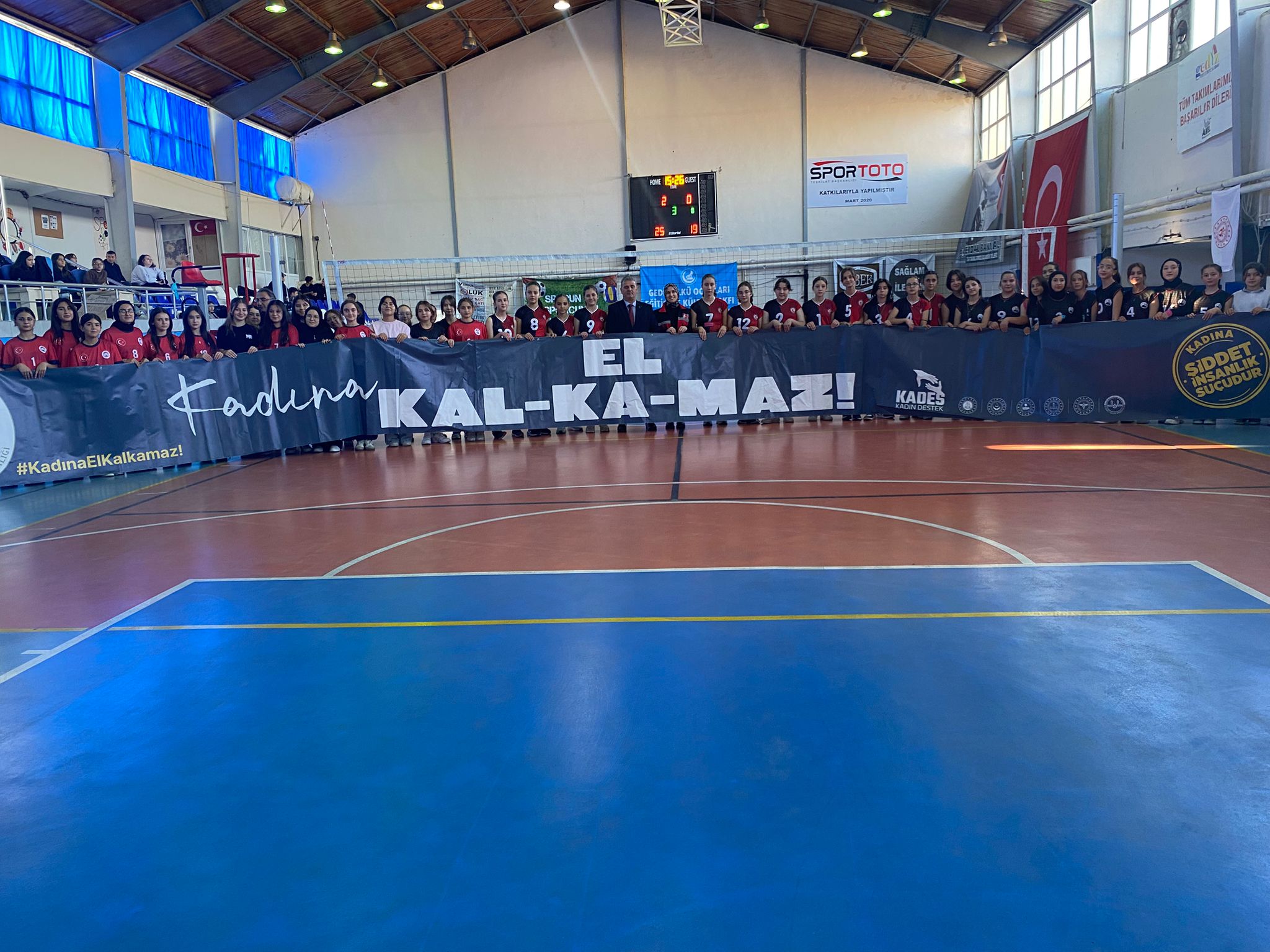 25 Kasım Kadına Yönelik Şiddete Karşı Mücadele Günü Kapsamında Sportif Farkındalık Etkinliği