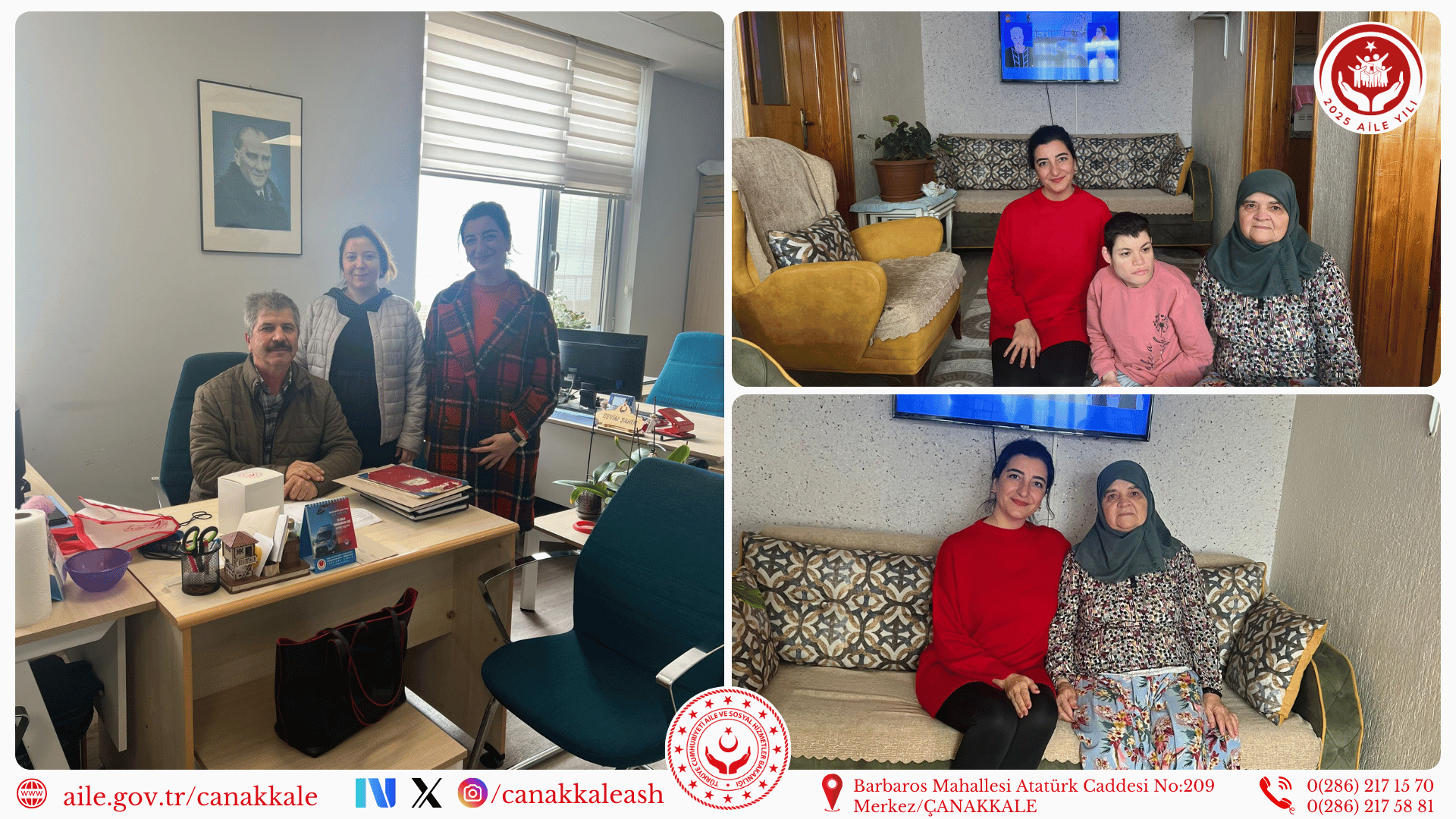 Şehit Öğretmenimiz Emin AYDIN’ın Ailesine Ziyaret