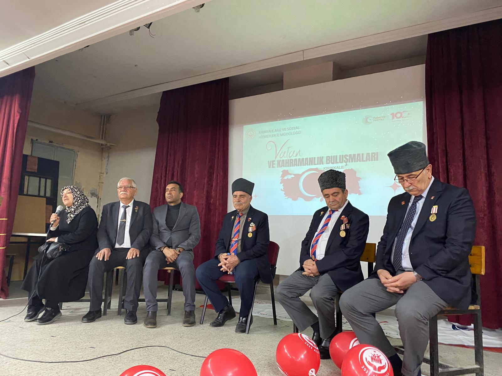 Vatan ve Kahramanlık Buluşmaları Etkinliği gerçekleştirildi.