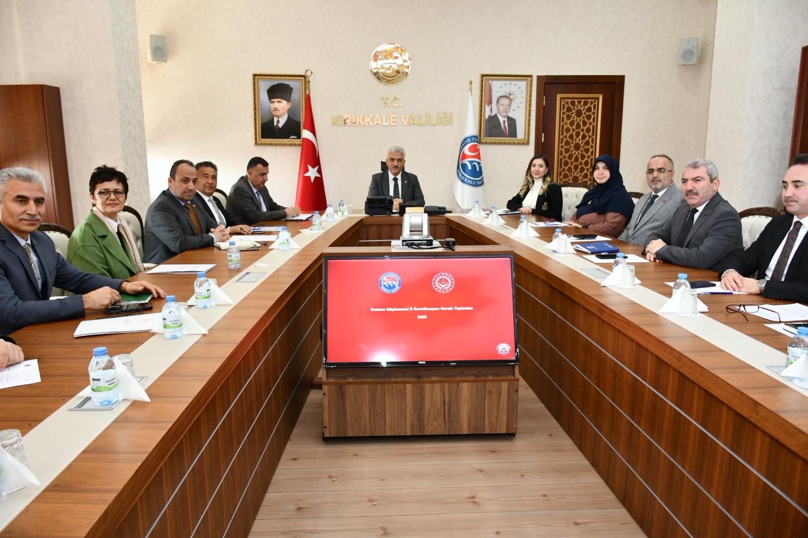 “Kadının Güçlenmesi İl Koordinasyon Kurulu Toplantısı” gerçekleştirildi.