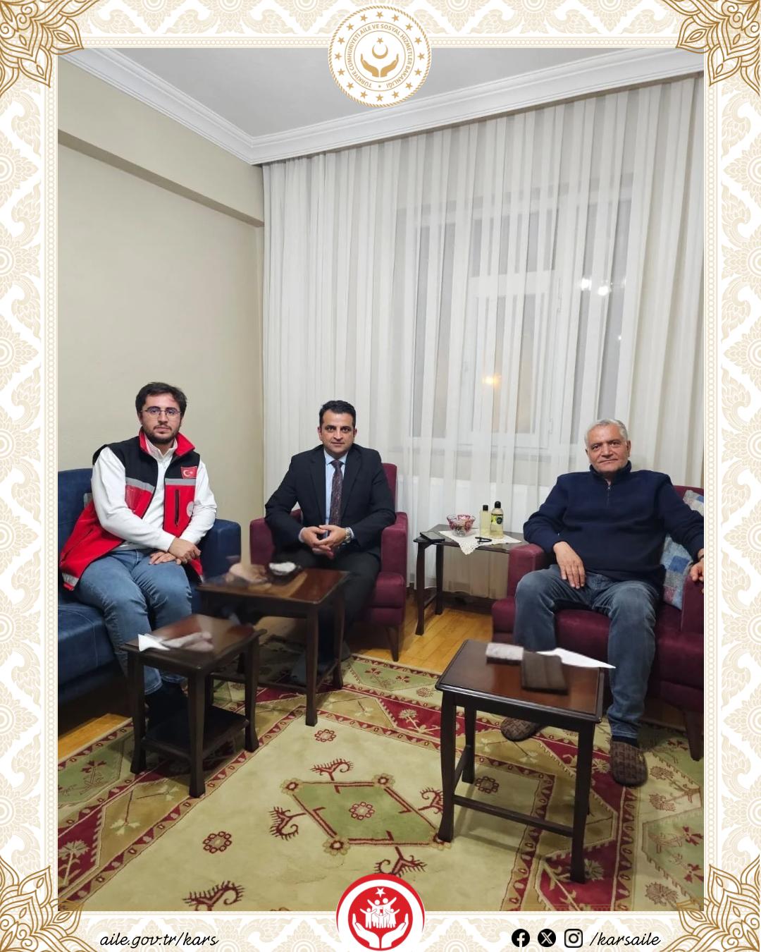 📍 Şehit ve Gazi Dernek Başkanına Ziyaret