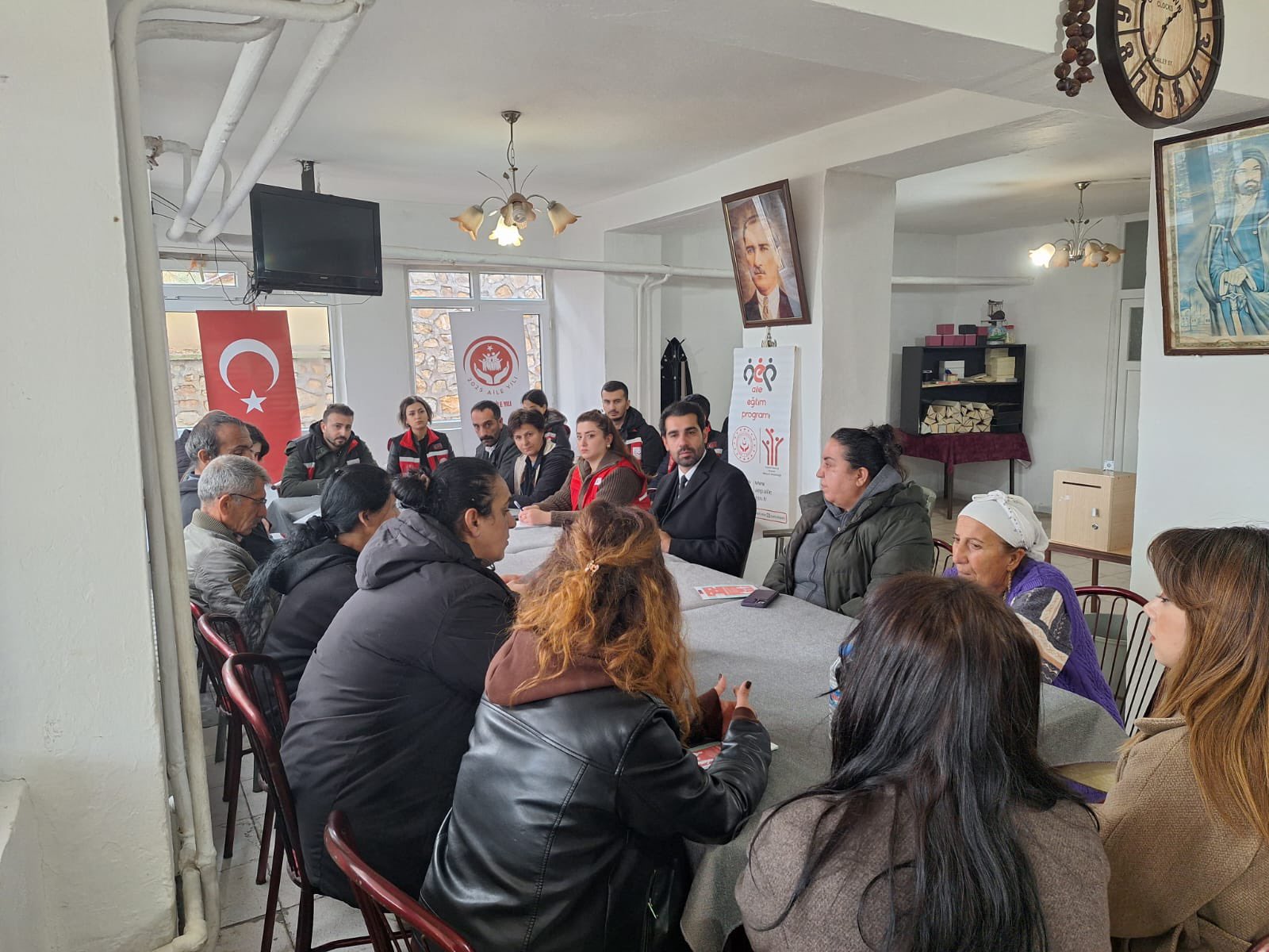 Mahallemiz Evimiz Ailemiz Gücümüz Projesi Kapsamında Nazımiye İlçemizdeydik