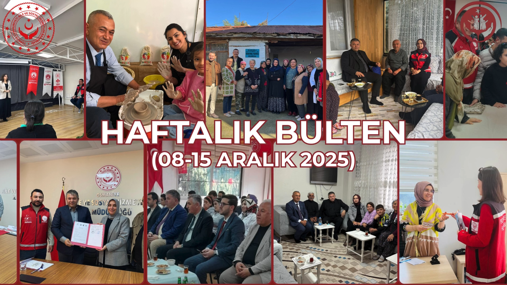 8 – 15 Aralık 2025 Haftası Faaliyetlerimiz
