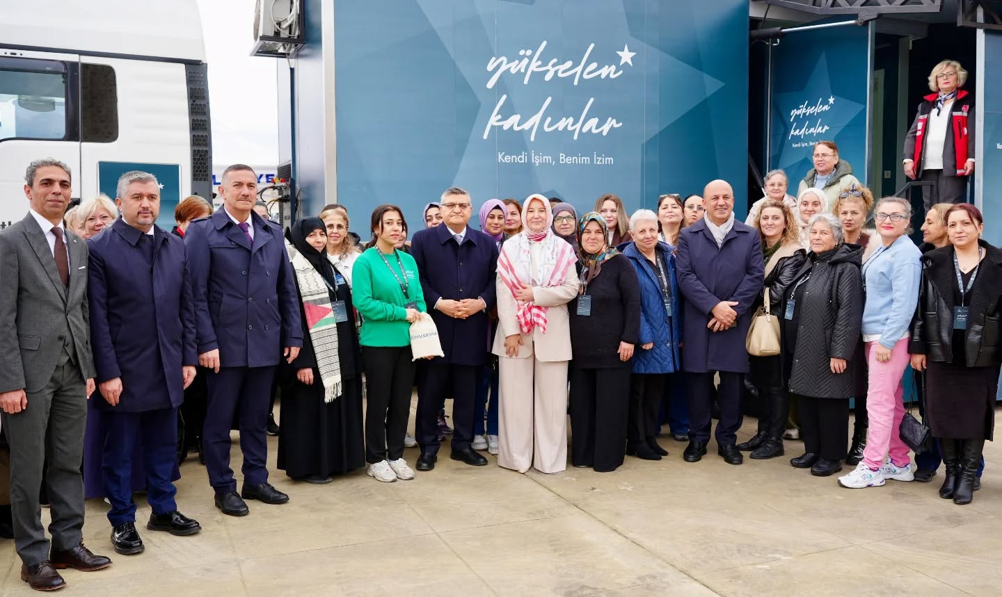 “Yükselen Kadınlar Girişimcilik Eğitim Tırı” Sinop’ta Ziyaret Edildi