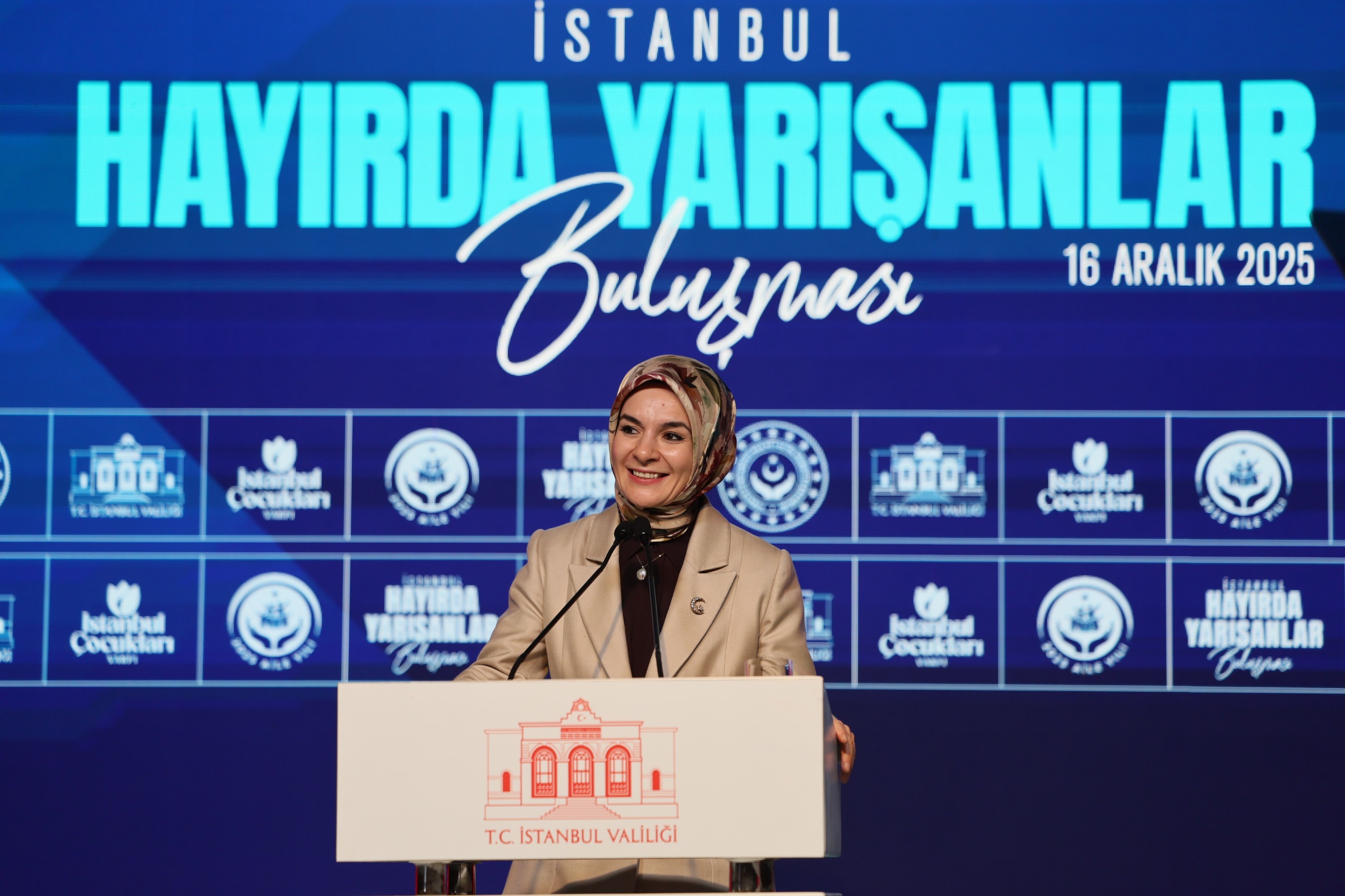 Bakanımız Göktaş, "İstanbul Hayırda Yarışanlar Buluşması'nda konuştu