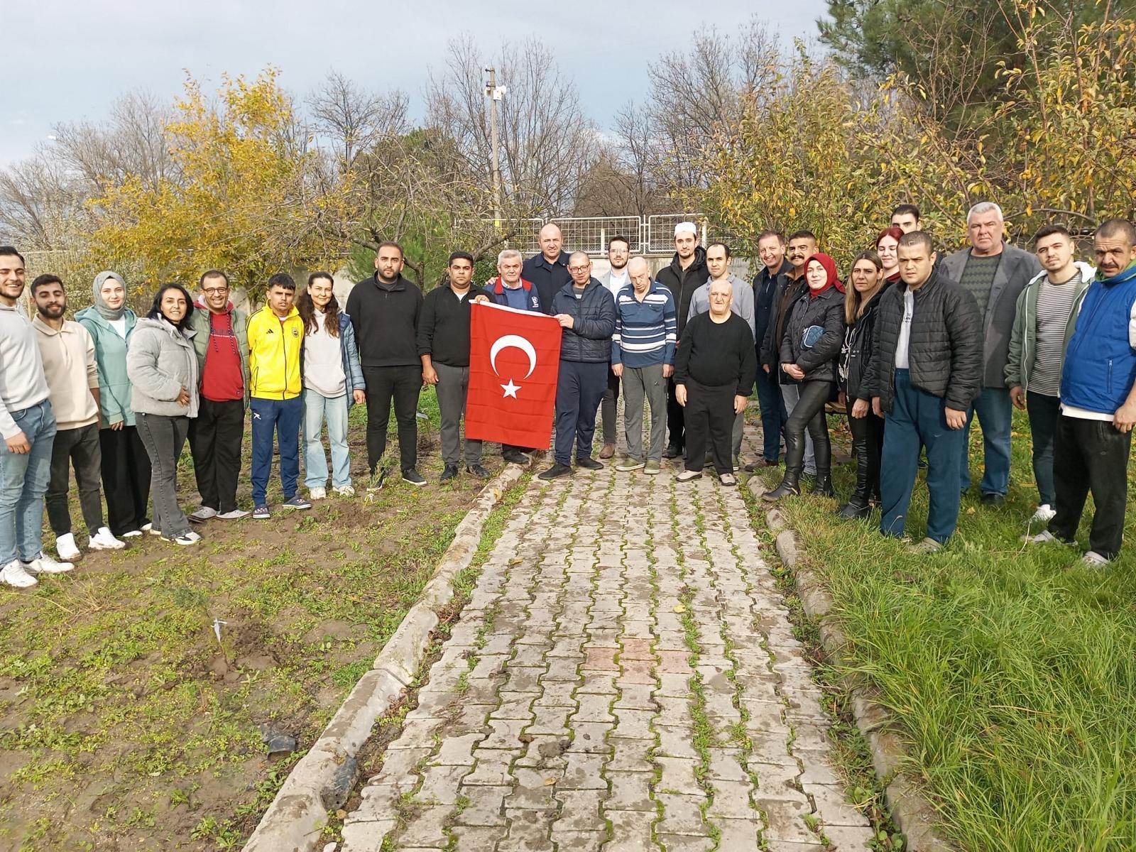 "20 Kahraman için 20 Fidan" Sloganı İle Fidan Dikimi Gerçekleştirildi.