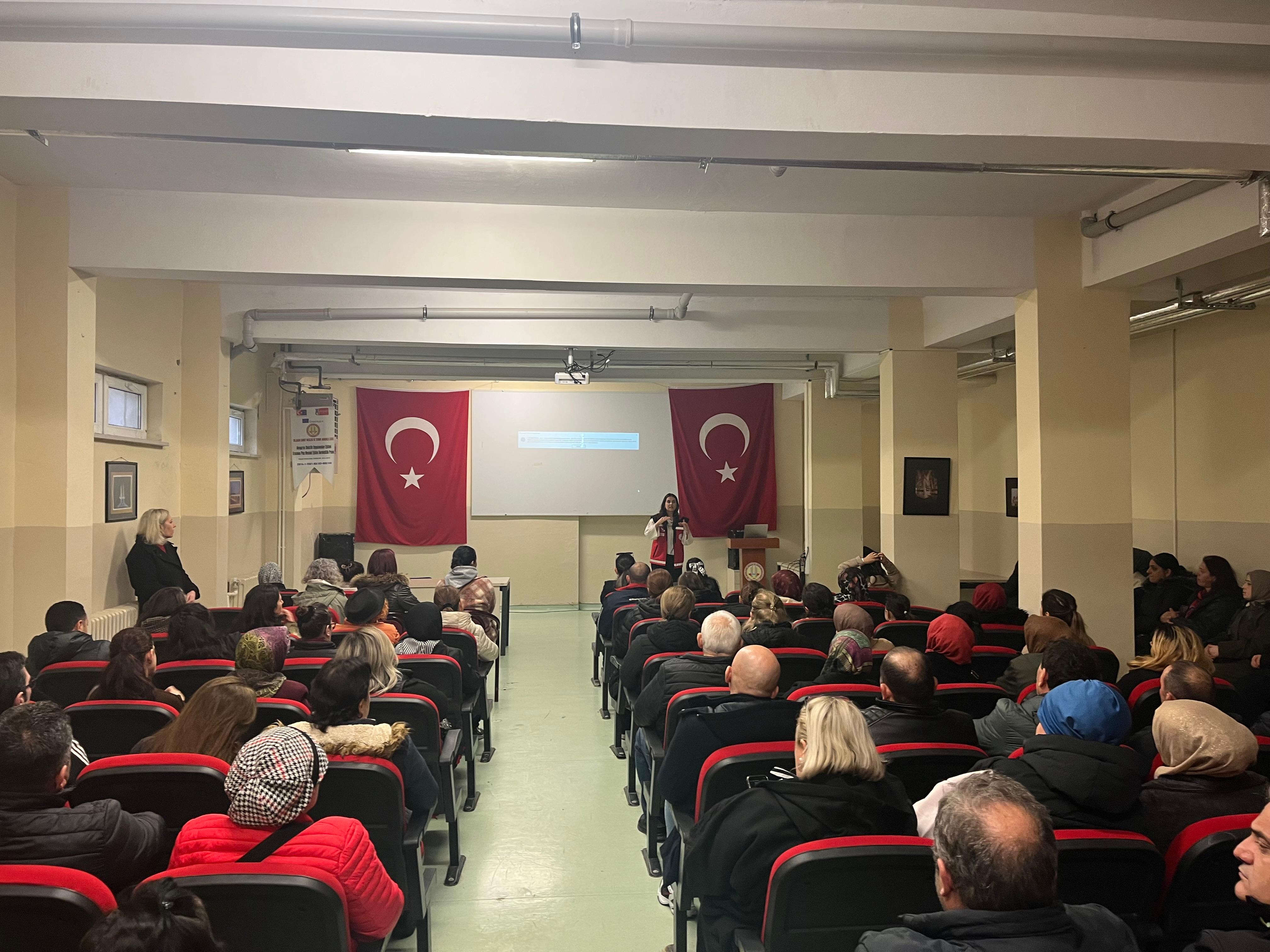 Kadına Yönelik Şiddet Eğitimi Verildi.