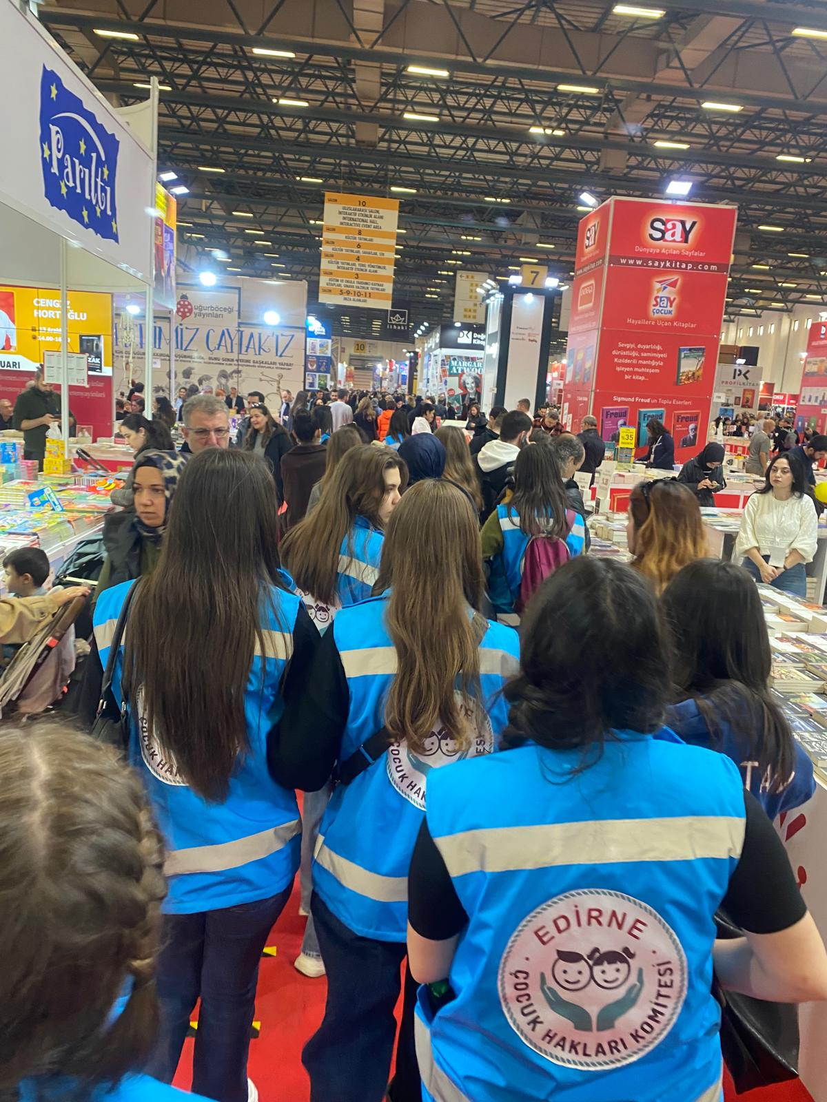 42. TÜYAP Uluslararası Kitap Fuarına Çocuk Hakları Edirne İl Çocuk Komitesi Olarak Katılım Sağlandı.
