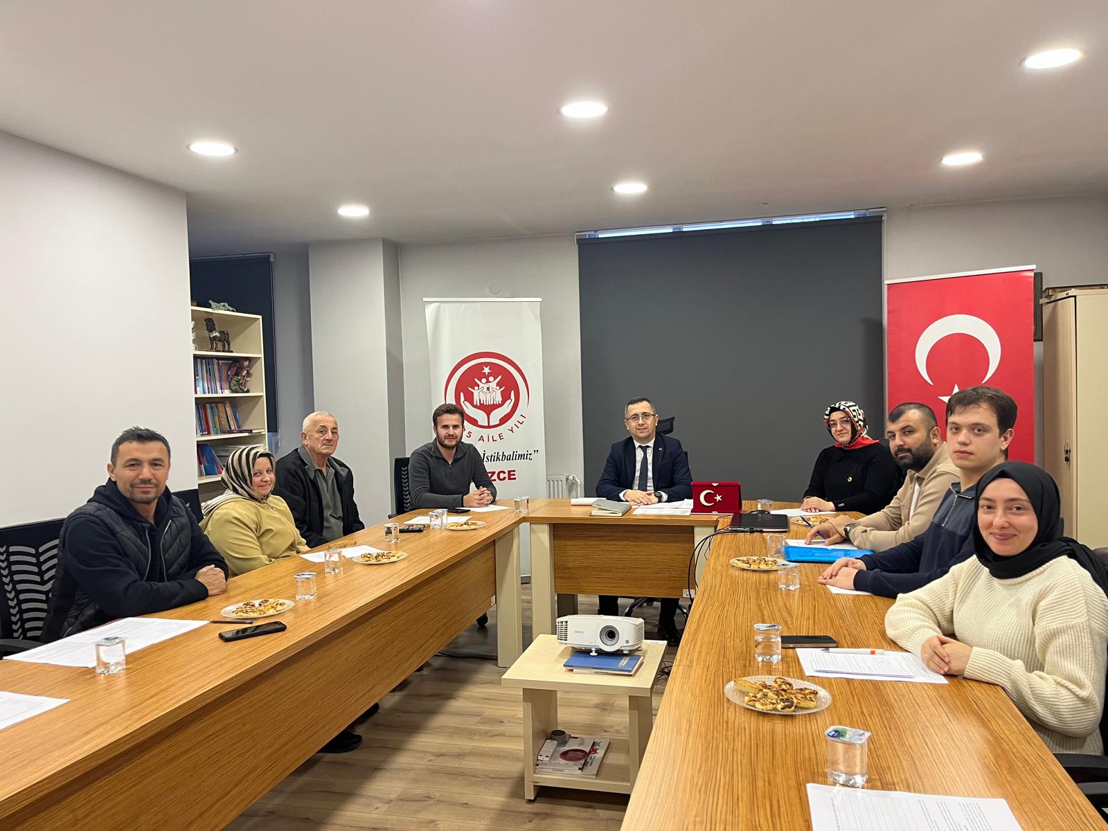 Sanata Teşvik ve Sanatla Yaşam Projesi Tanıtım Toplantısı Gerçekleştirildi.