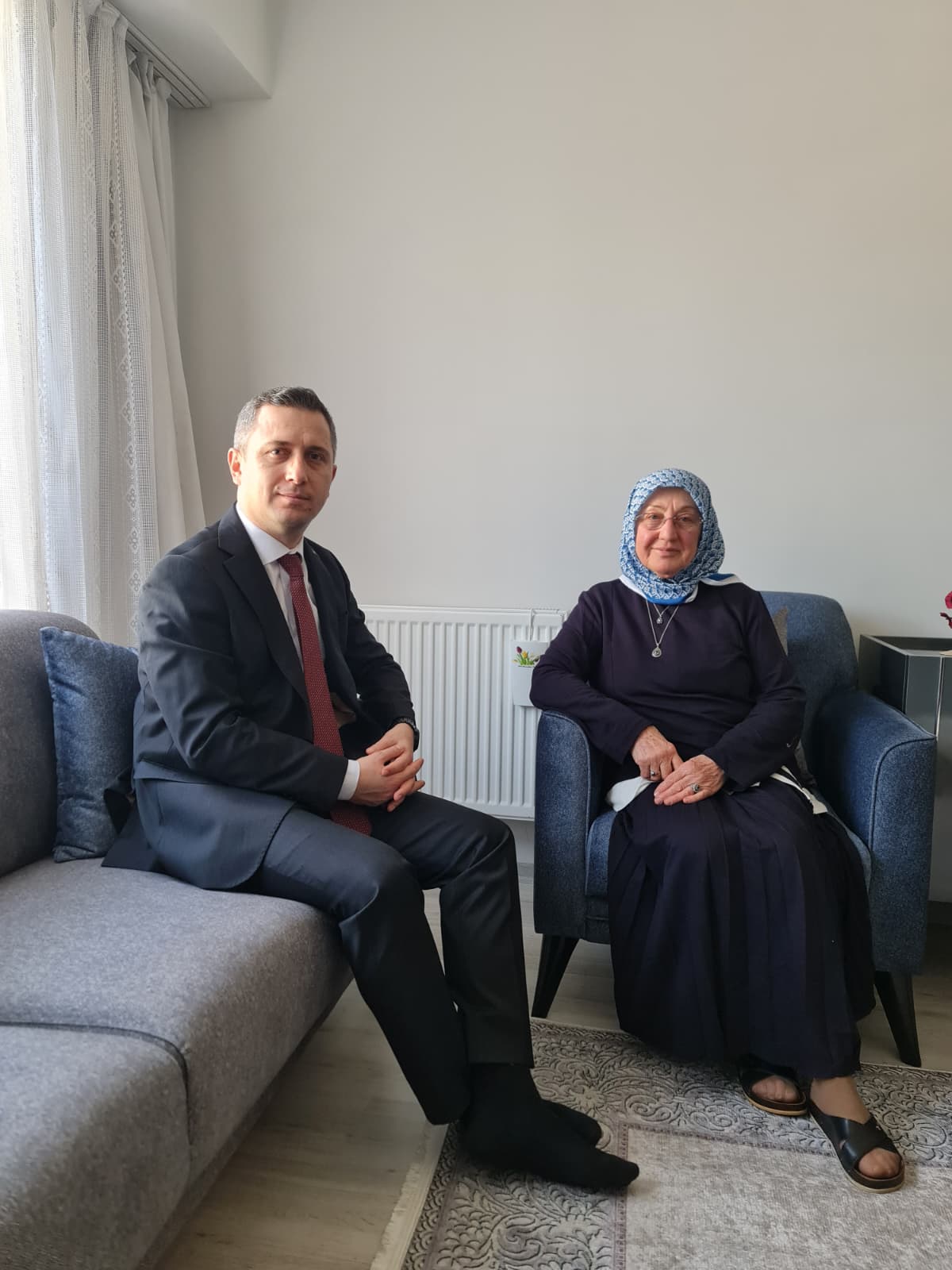 İl Müdürümüz Şehit Ailesini Ziyaret Etti.