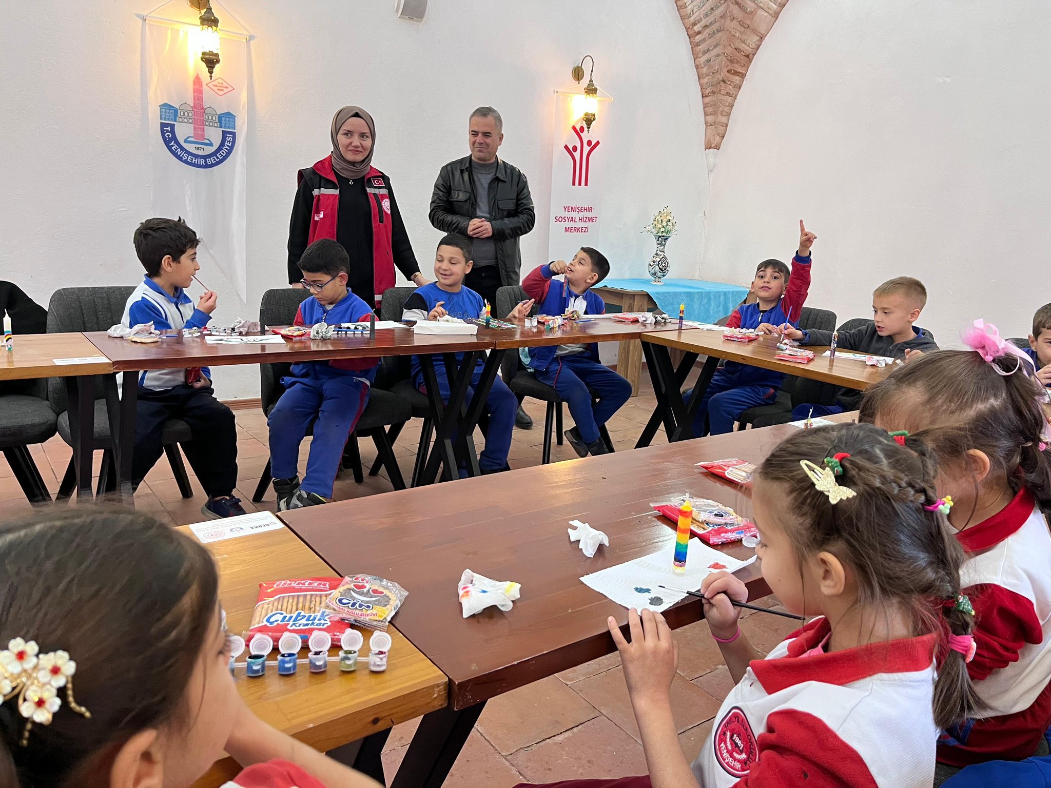 Aile Yılı Kapsamında Mum Boyama Atölyesi