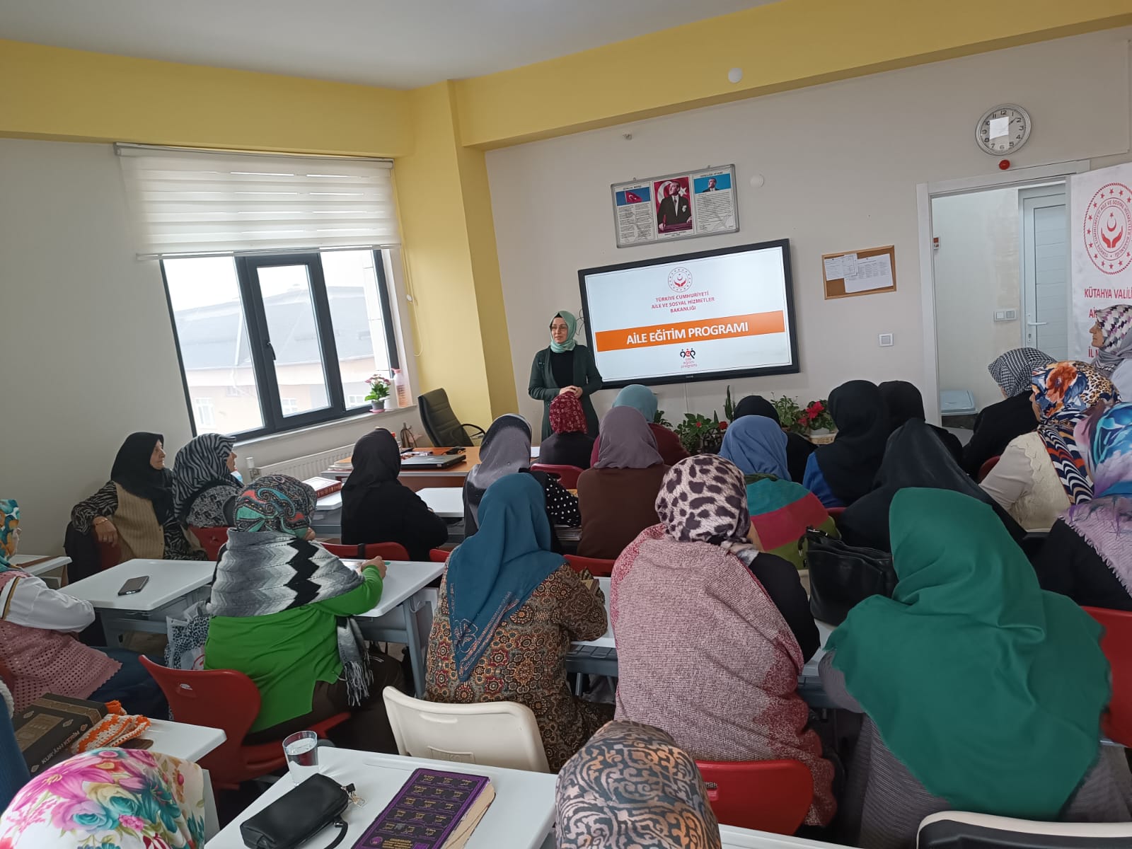 “Büyüklerimize Vefa Zamanı” Projesi Kapsamında Eğitim Programı Gerçekleştirildi