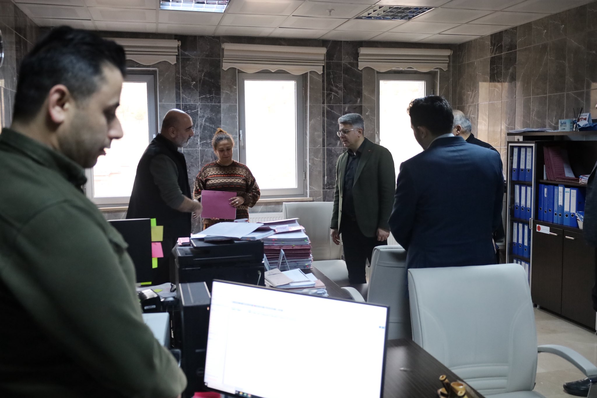 Saha Ziyaretleriyle Kurum Çalışmaları Değerlendirildi