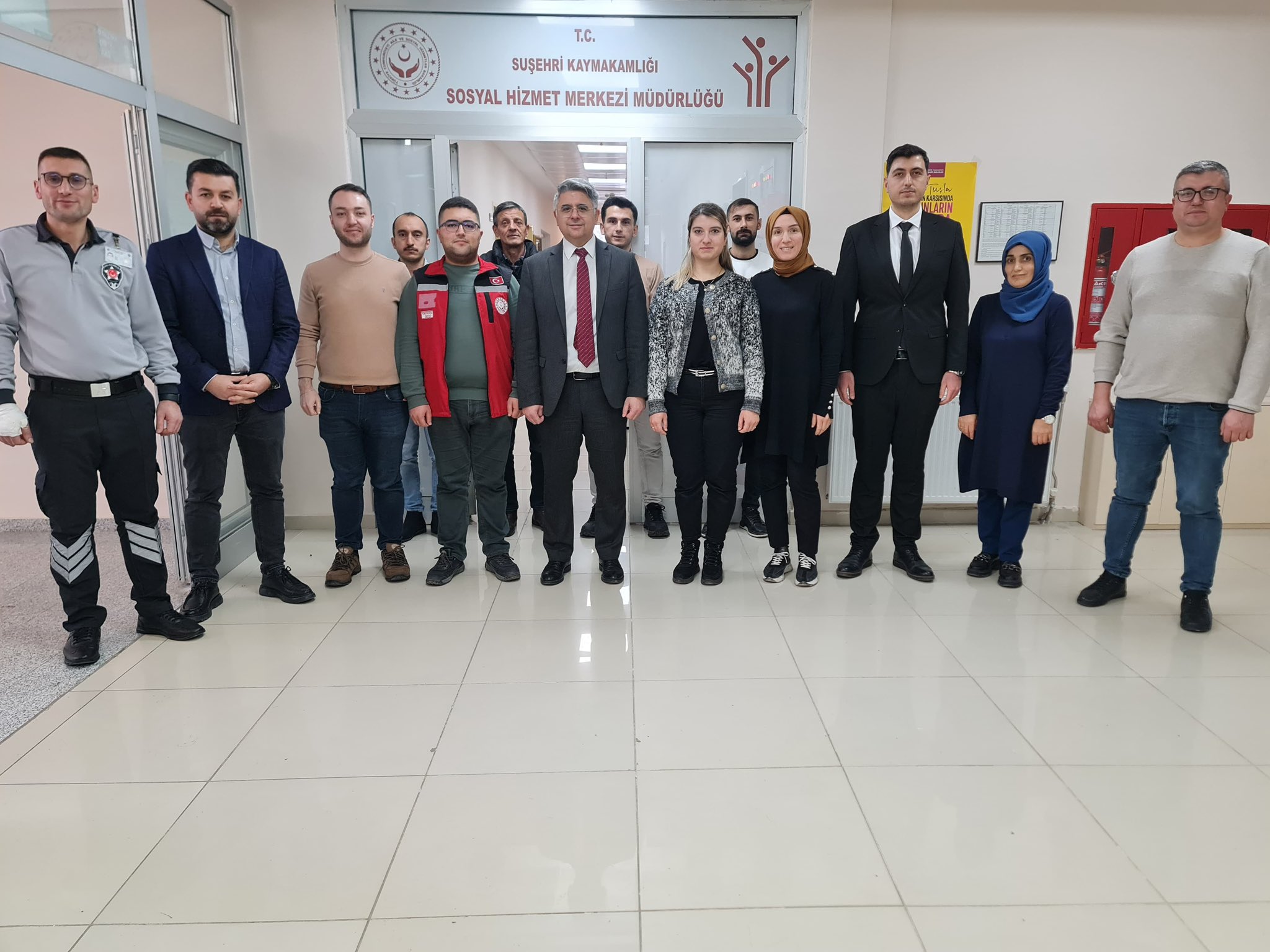 İl Müdürümüz ve Heyetinden Suşehri’ye Çalışma Ziyareti