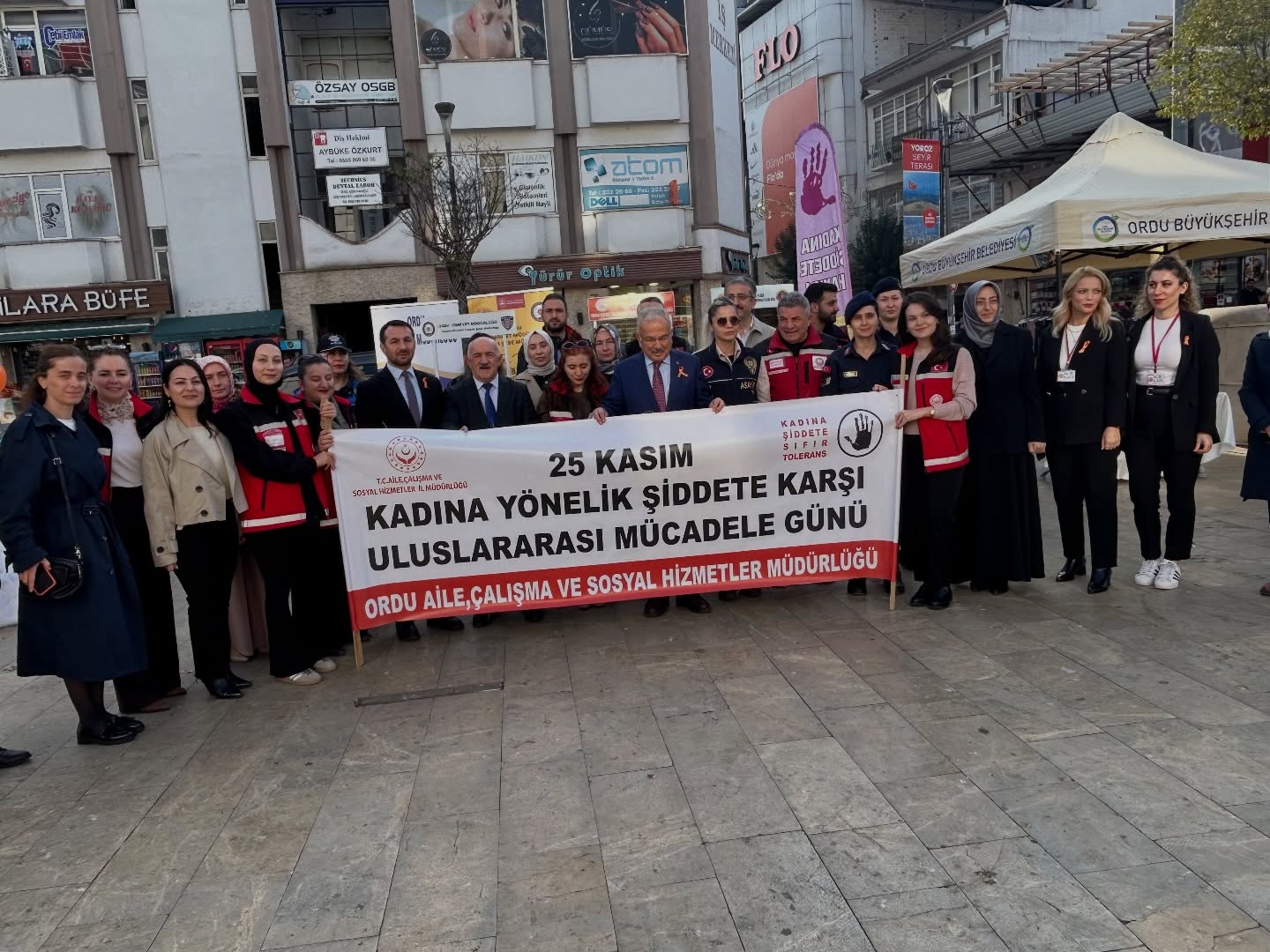 25 Kasım Kadına Yönelik Şiddete Karşı Uluslararası Mücadele Günü İçin Farkındalık Etkinliği Düzenlendi