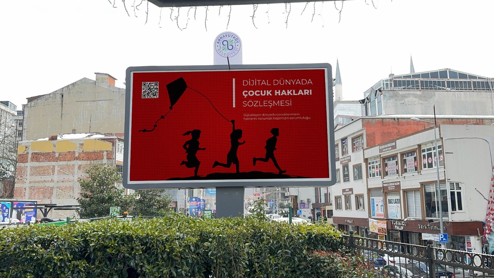 Dijital Dünyada Çocuk Hakları Sözleşmesi Kapsamında Farkındalığı Artırmak Amacıyla İlimiz Genelindeki Billboardlarda da Çalışmalarımız Devam Ediyor