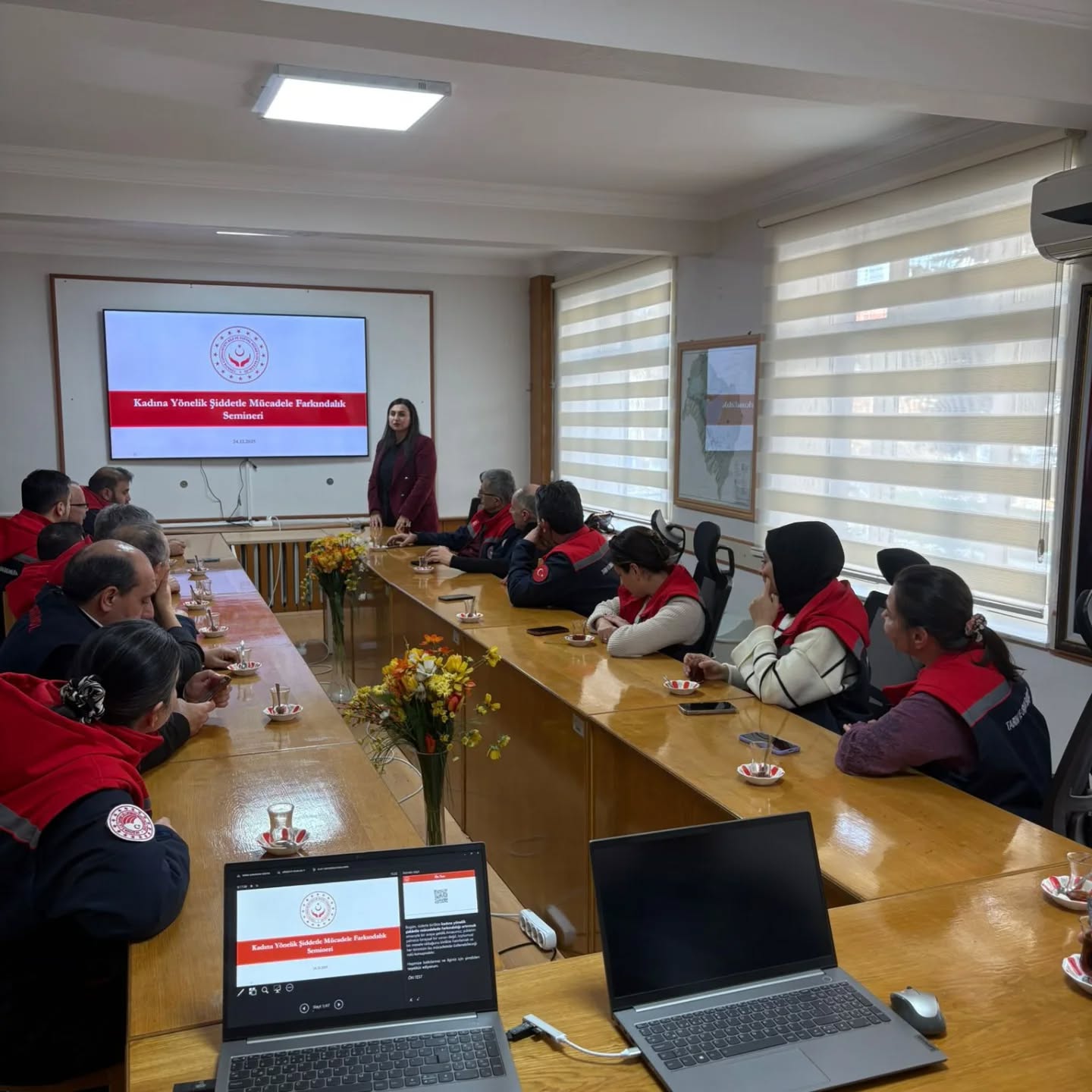 Kadına Yönelik Şiddetle Mücadele Farkındalık Eğitimi Düzenlendi