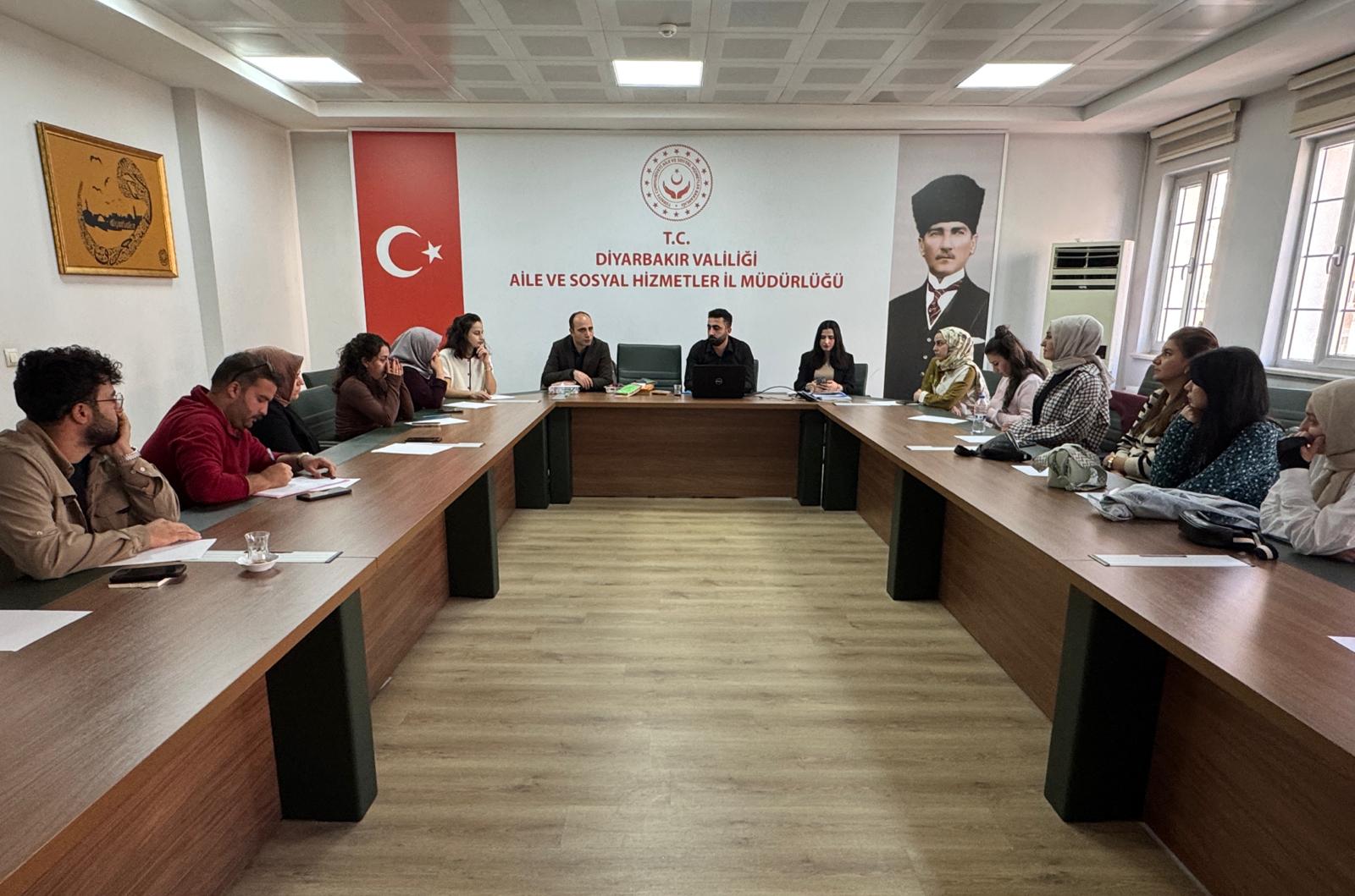 Çocuk Koruma Alanında Çalışan Meslek Elemanları İçin Değerlendirme Çerçevesi Rehberi Eğitimi gerçekleştirildi.