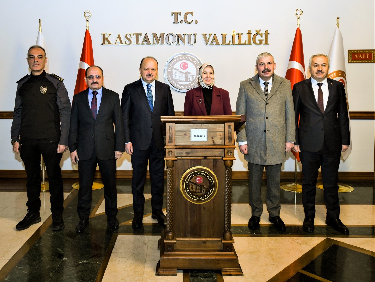 Bakan Yardımcımız Sayın Leman Yenigün Kastamonu Valiliğini Ziyaret Etti