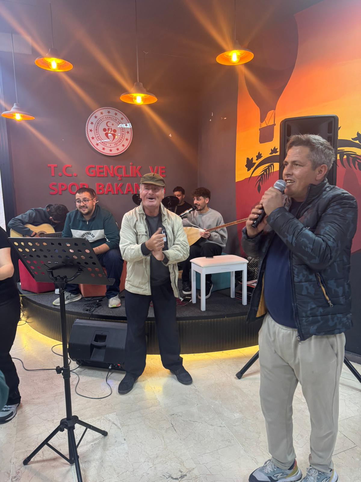 Engelsiz müzik şöleni etkinliği 