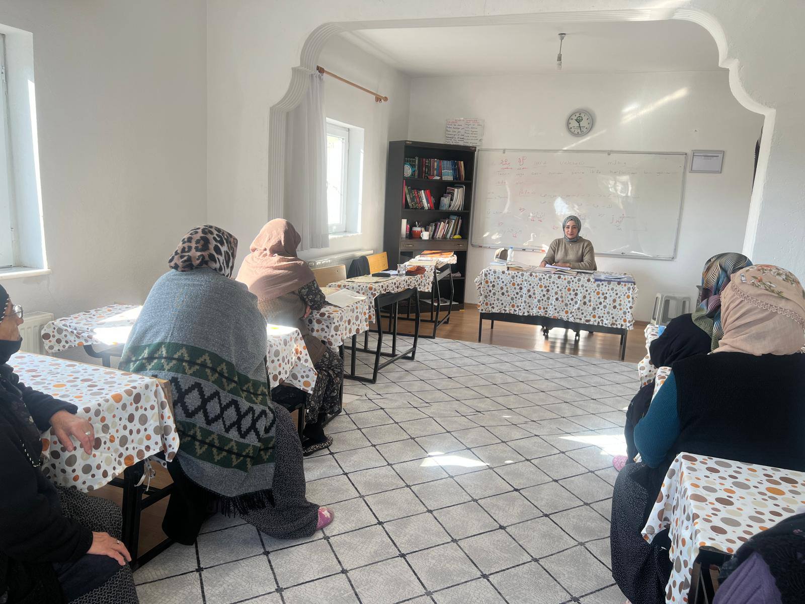 Göreme(Avcılar) Beldesi ve Güzelyurt kuran kursundaki kursiyerlere yönelik eğitim 