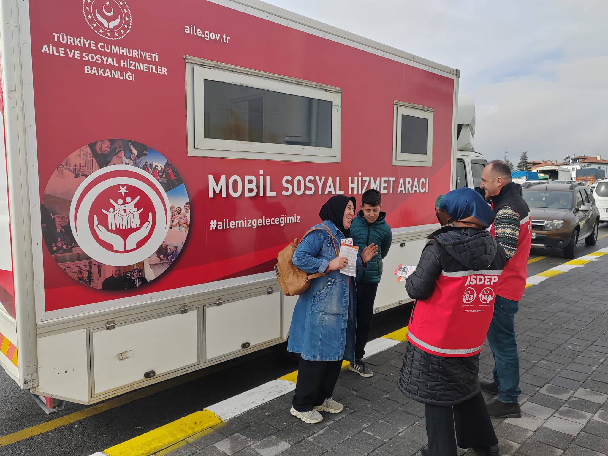 Mobil Sosyal Hizmet Aracı Nevşehir’de